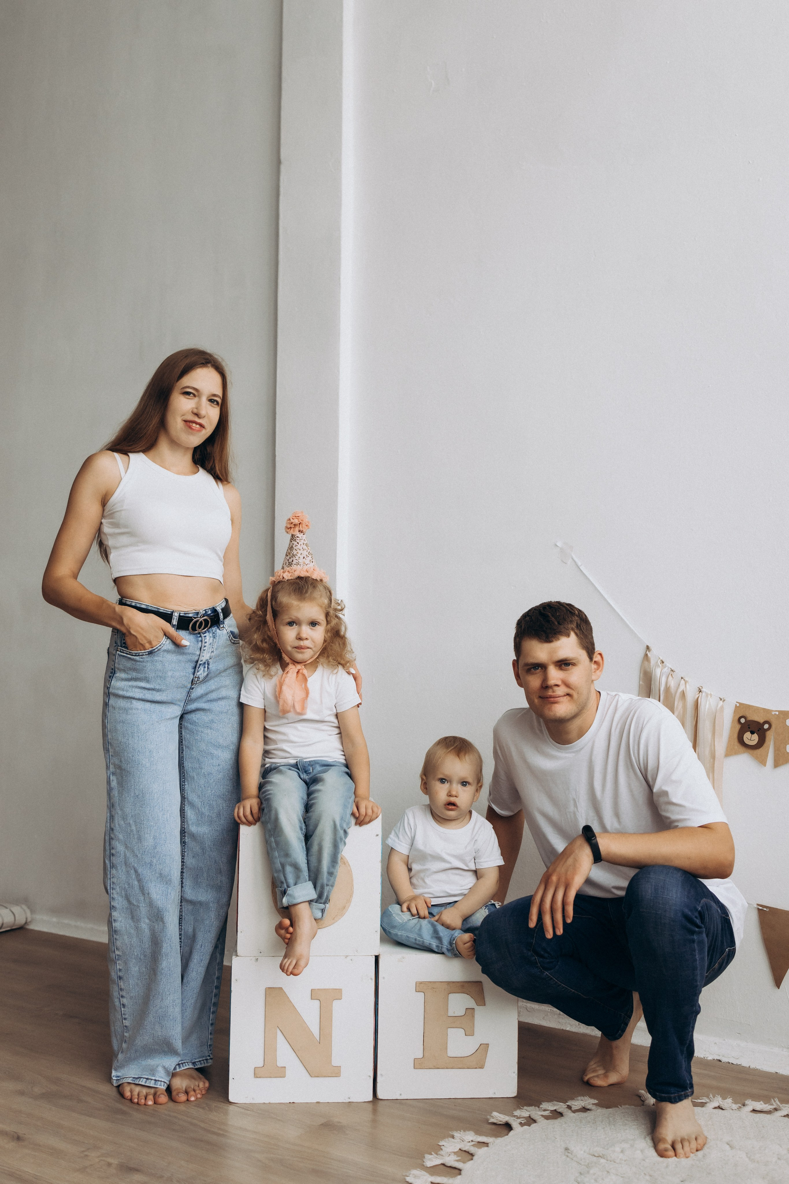 Алексей, Анастасия, Софа и Лев. Фотограф Нижний Новгород