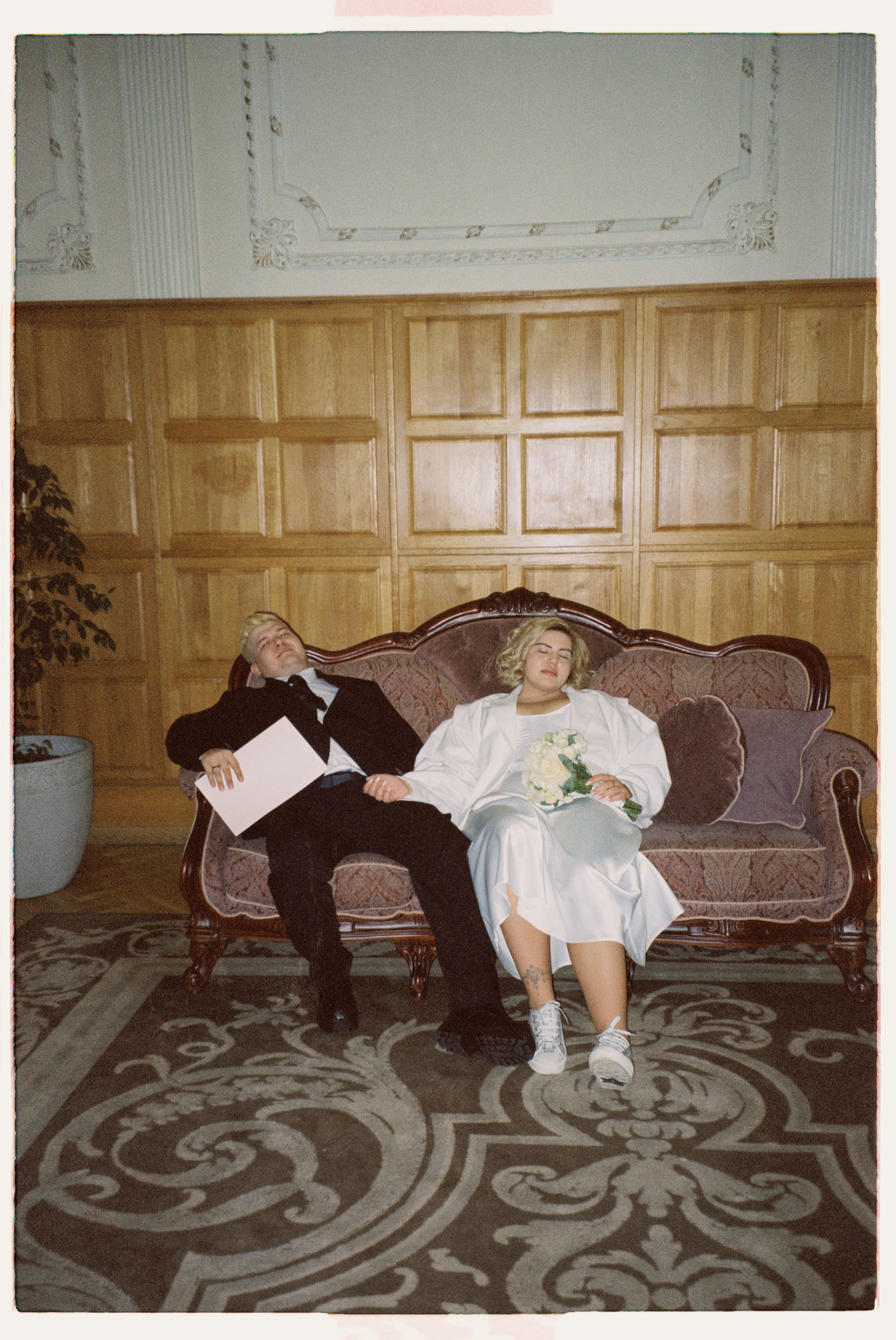 На плёнку (Даша и Лёша). Фотограф в Москве — Евгения Прокопенко