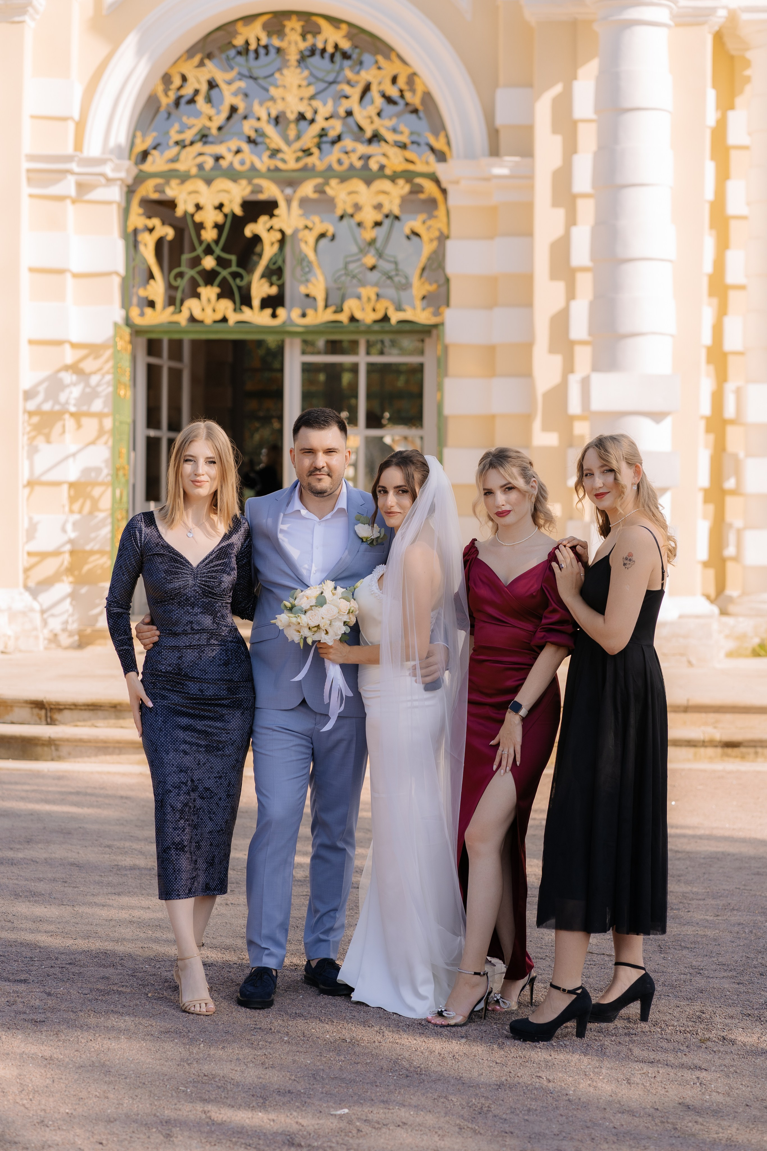 Свадебная фотосессия в Москве, парк Кусково. Свадебный фотограф в Москве Анна Полушина