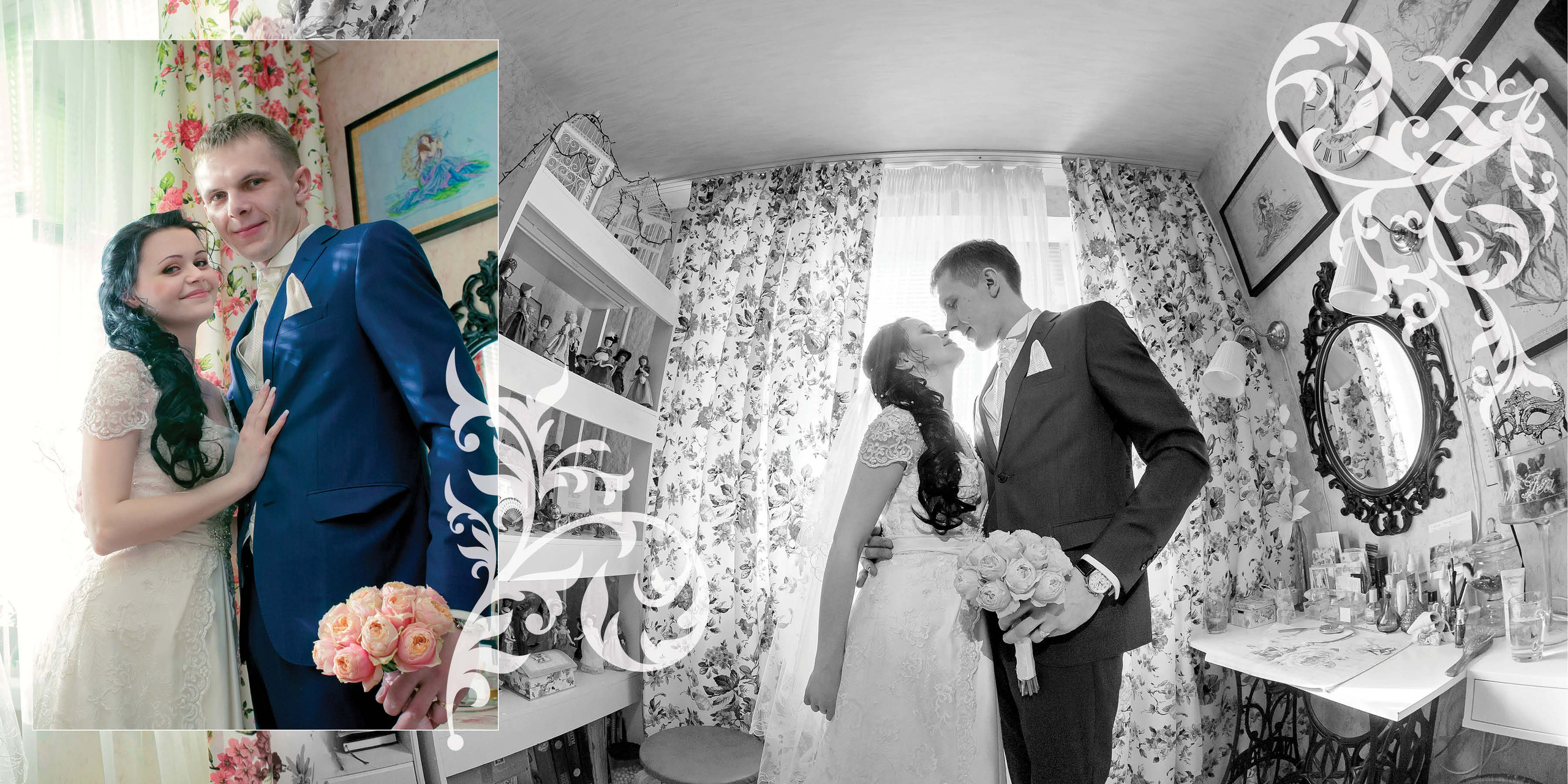 Свадебный альбом Роман и Ксения. Skazka.wfolio.pro