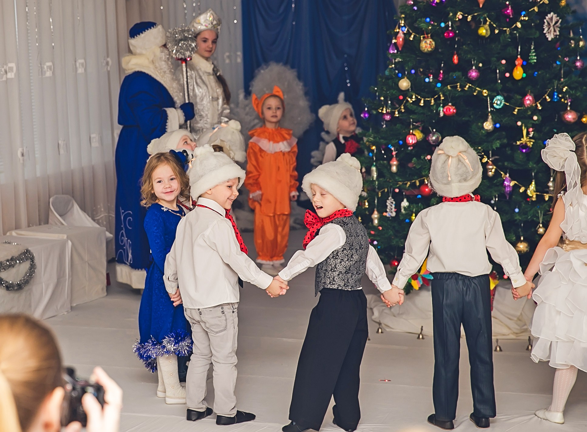 Новый год в саду. Семейный и детский фотограф в Нижнем Новгороде