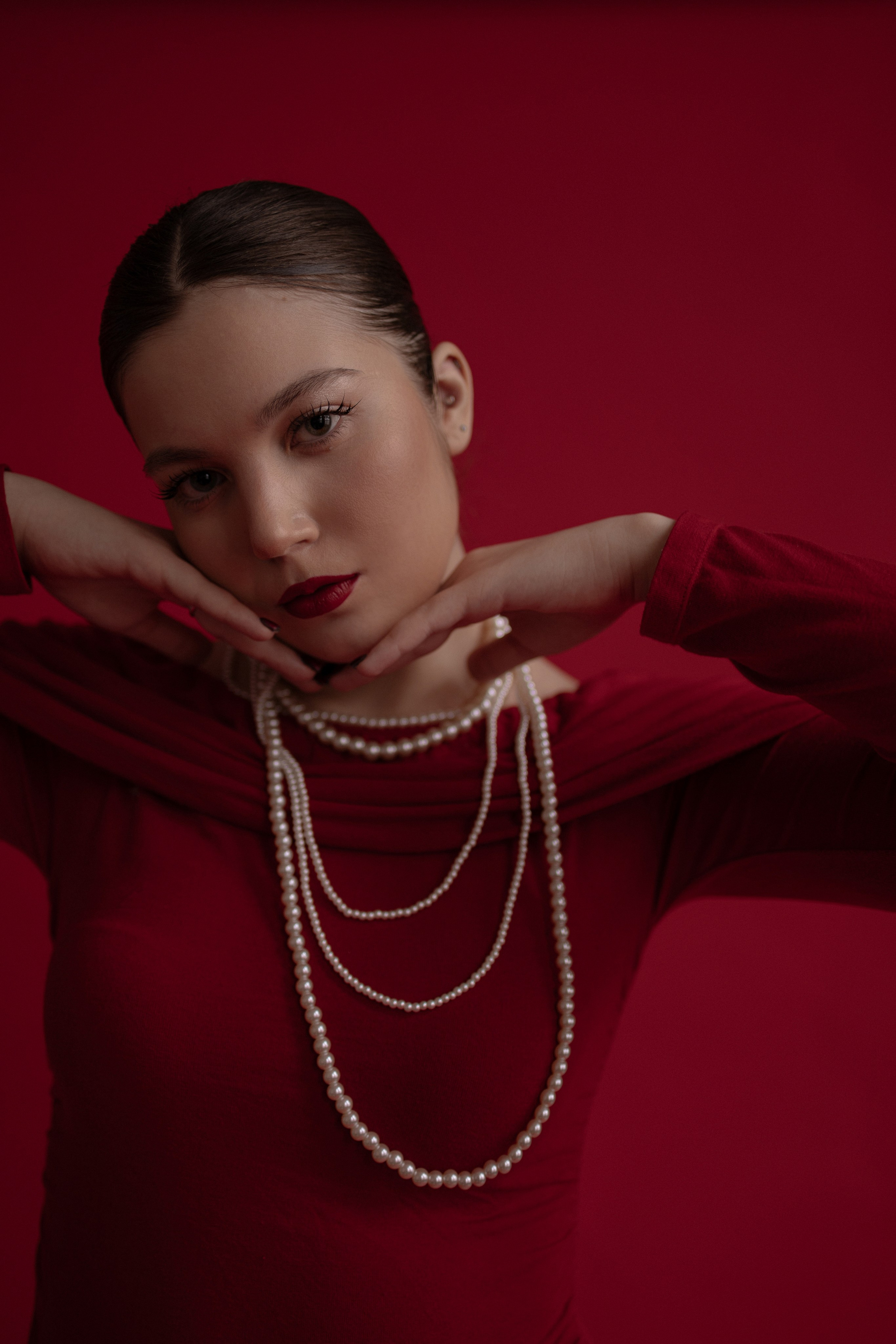 Red vibes. Фотограф Софья Гречка