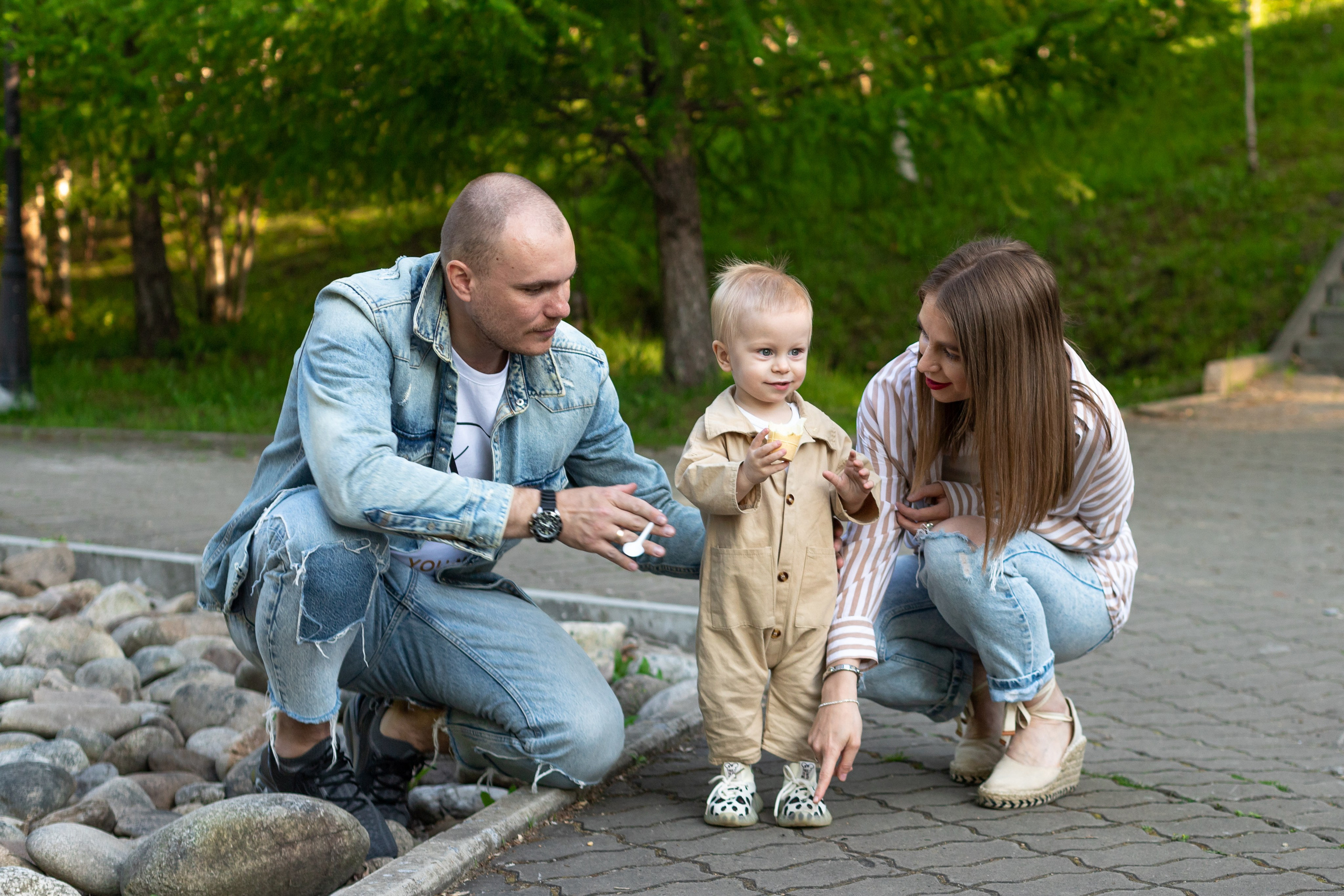 Семейная прогулка в парке «Северный». Семейный и детский фотограф в Хабаровске Алевтина Проскурякова