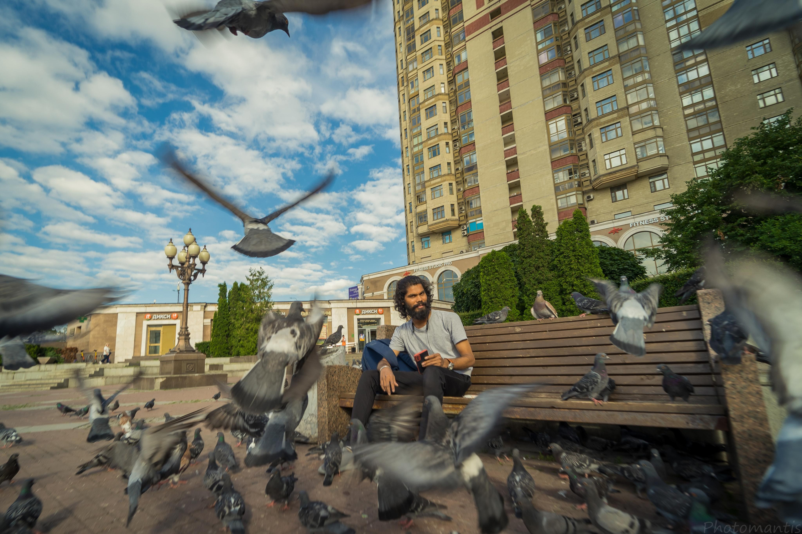 Уличная фотосессия. Photomantis