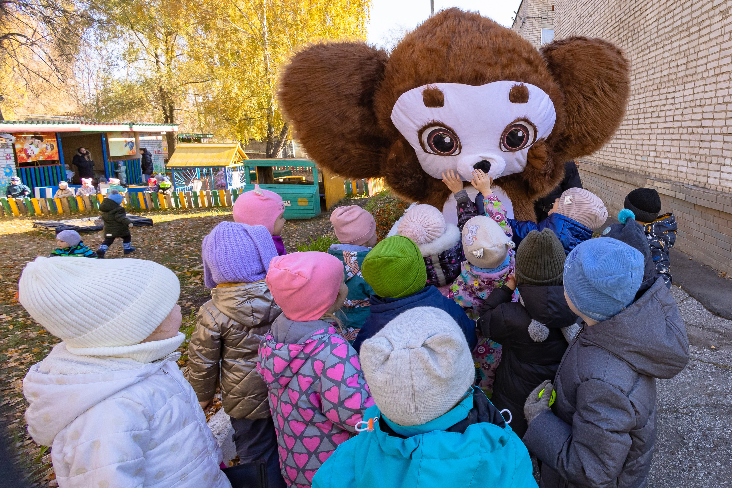 Детский день рождения с Чебурашкой