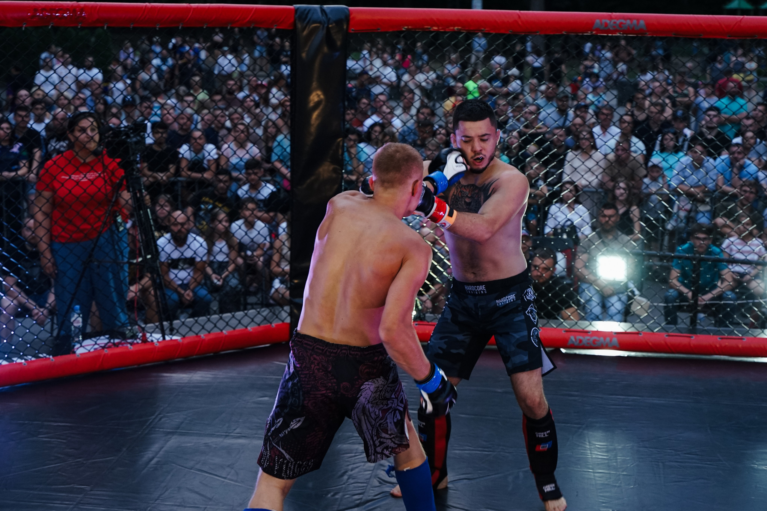 Вечер боев в ЦПКиО. Фотограф Надежда Погребняк | Рязань | Москва