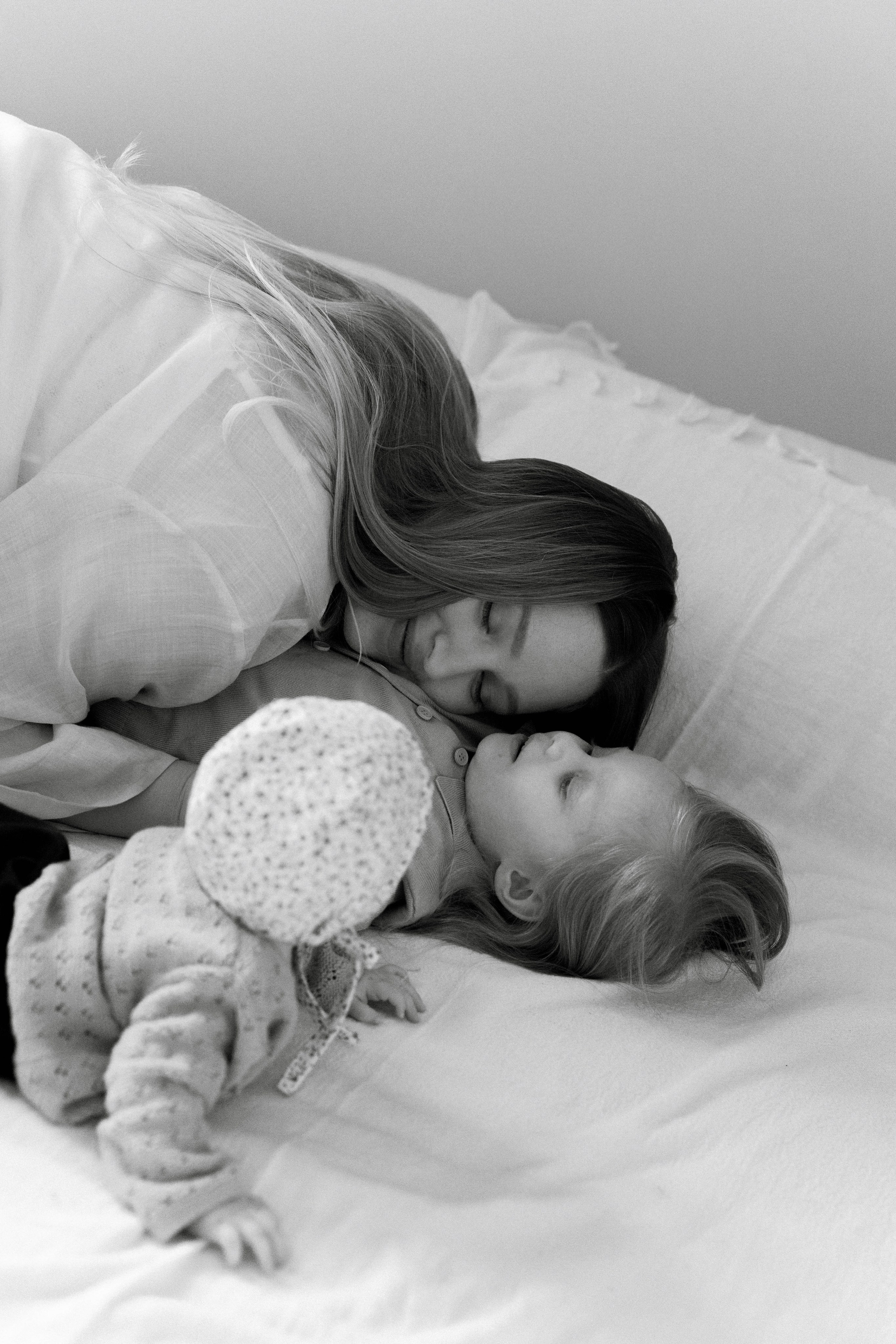 Утро с мамой. Фотография о важном