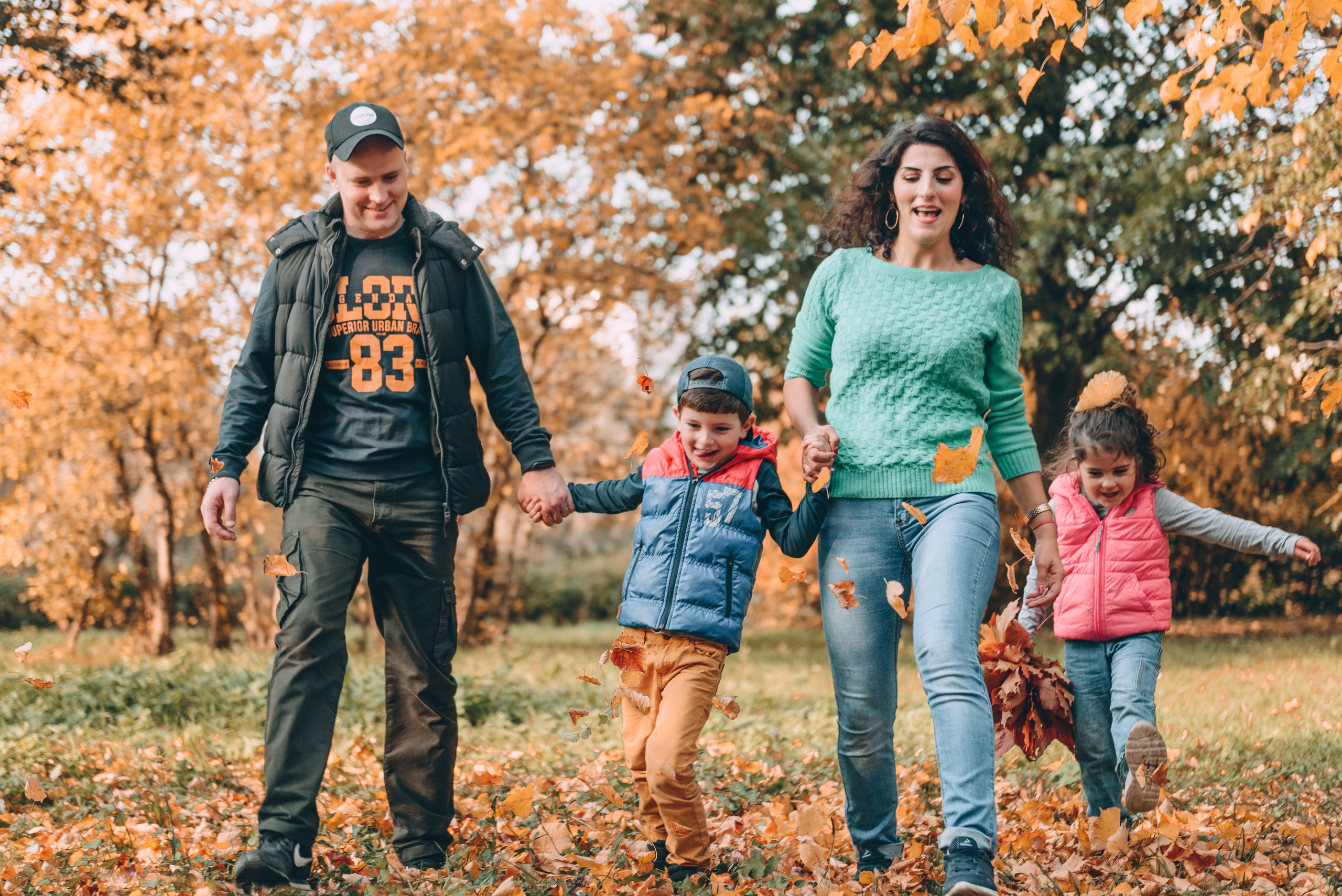 Золотая осень, парки, любовь. Свадебный и семейный фотограф София Невская