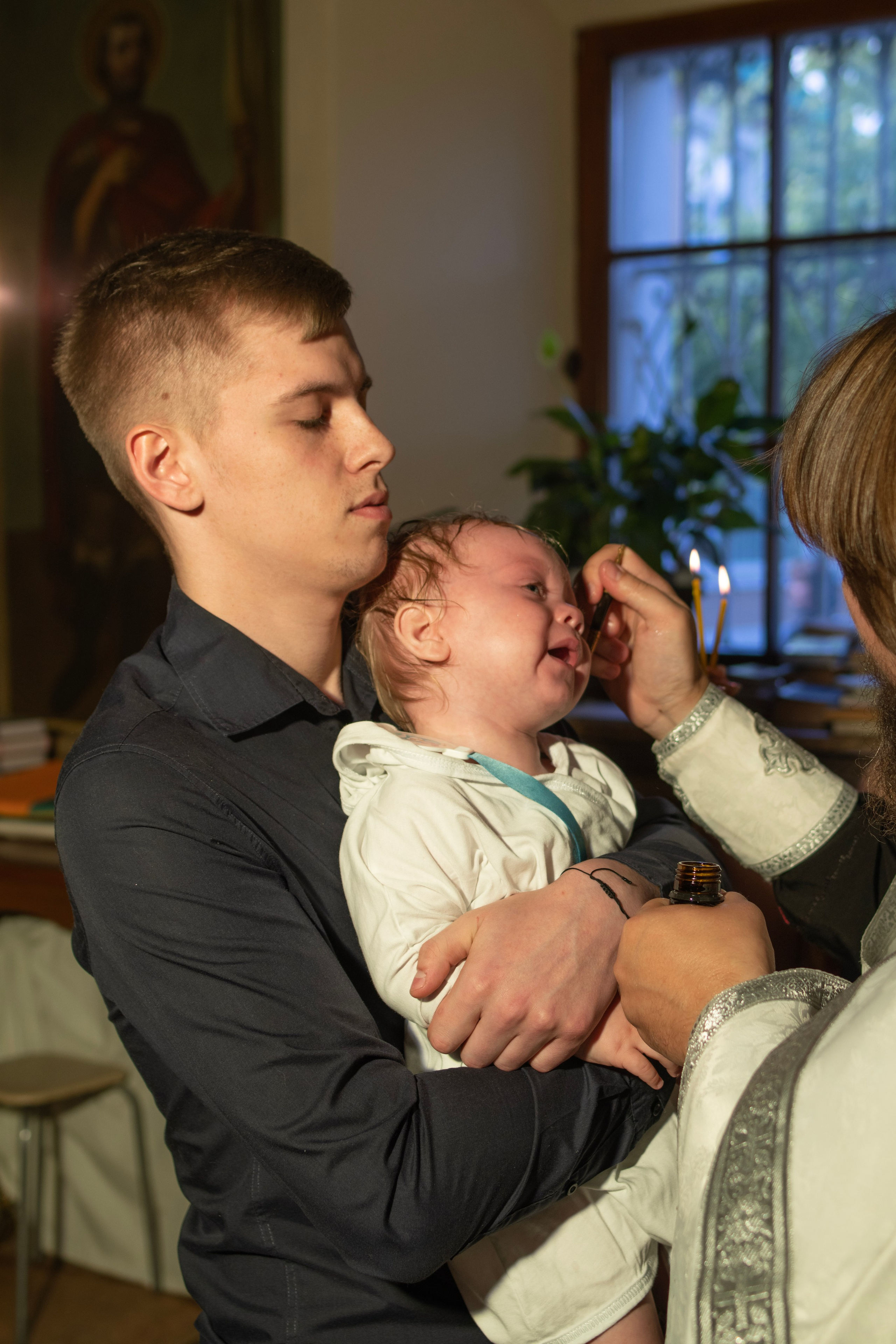 Крестины в Мячково. Семейный и детский фотограф Антон Зорин