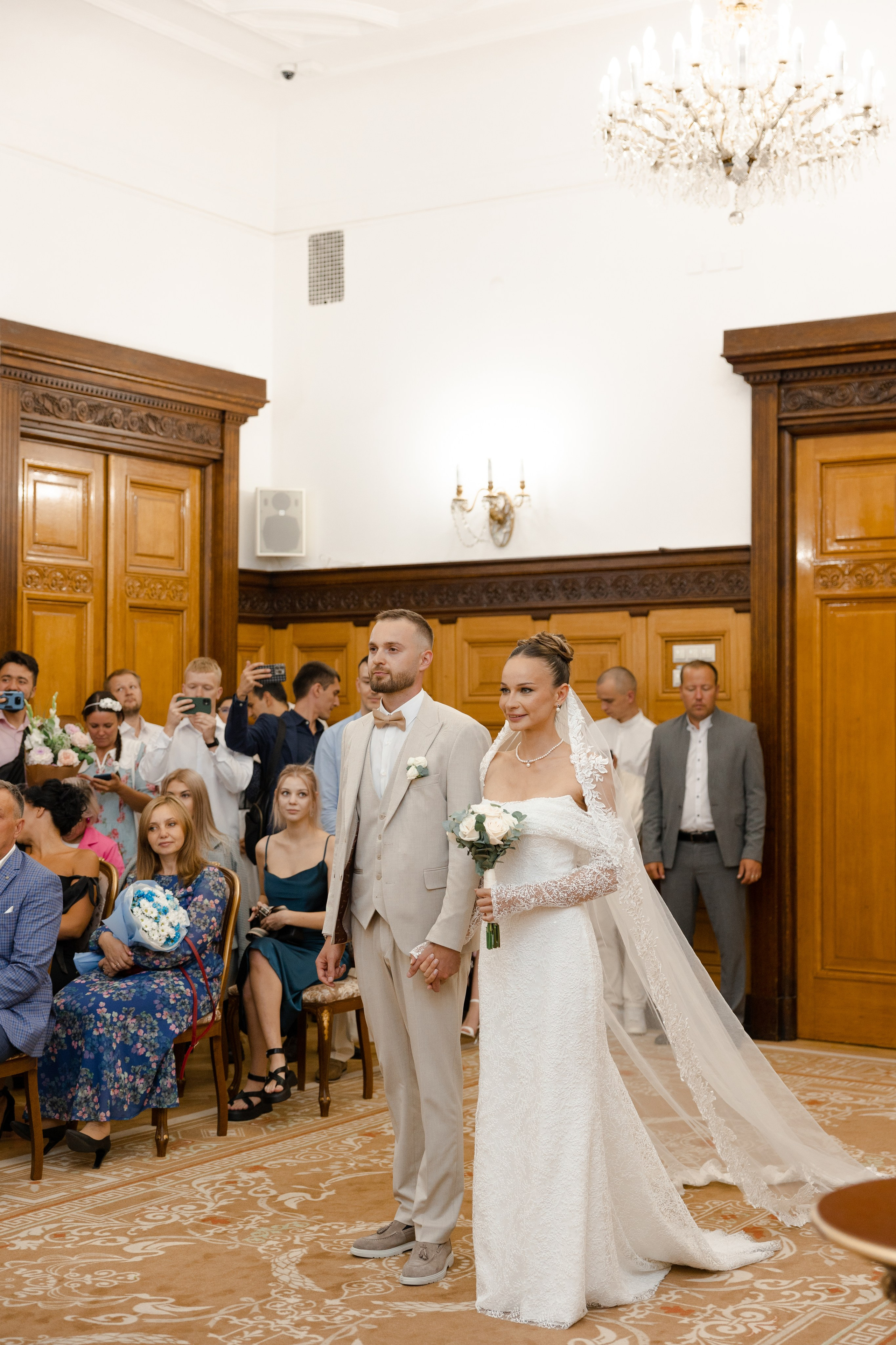 Стильная свадебная фотосессия. Свадебный фотограф в Москве Полина Лелетко