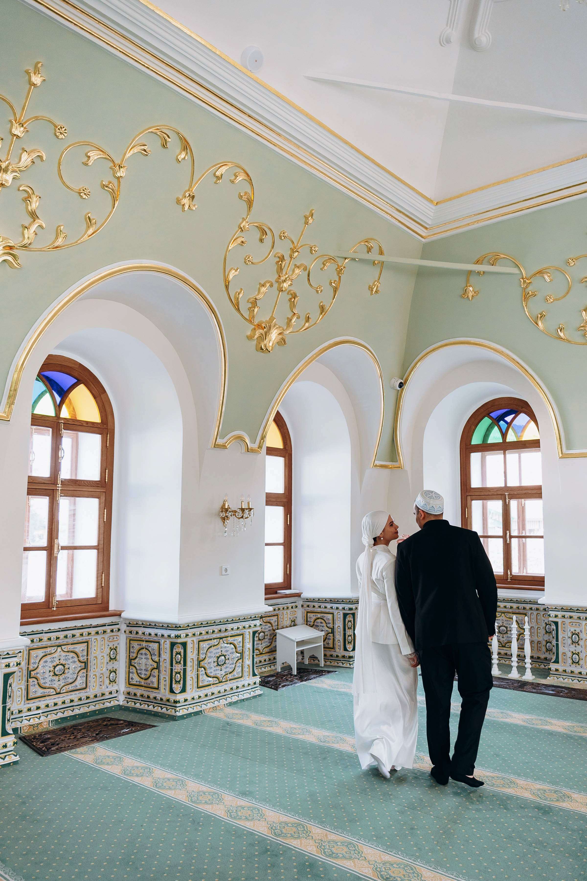 Руслан и Эльмира. Мечеть Марджани. Свадебный фотограф Казань|Москва Ranas4you