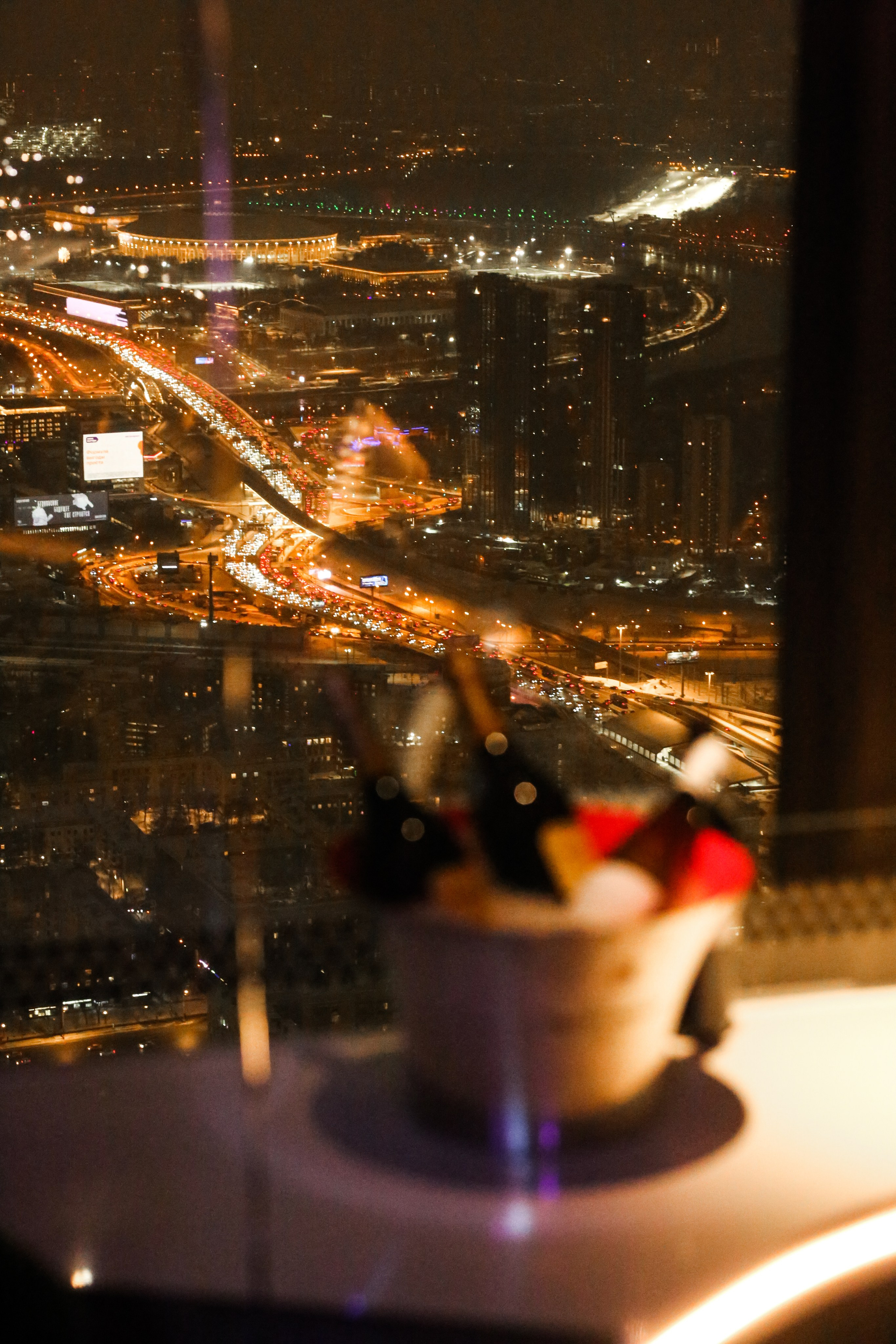 Москва Сити (Birds ресторан). Фотограф Анастасия Залевская