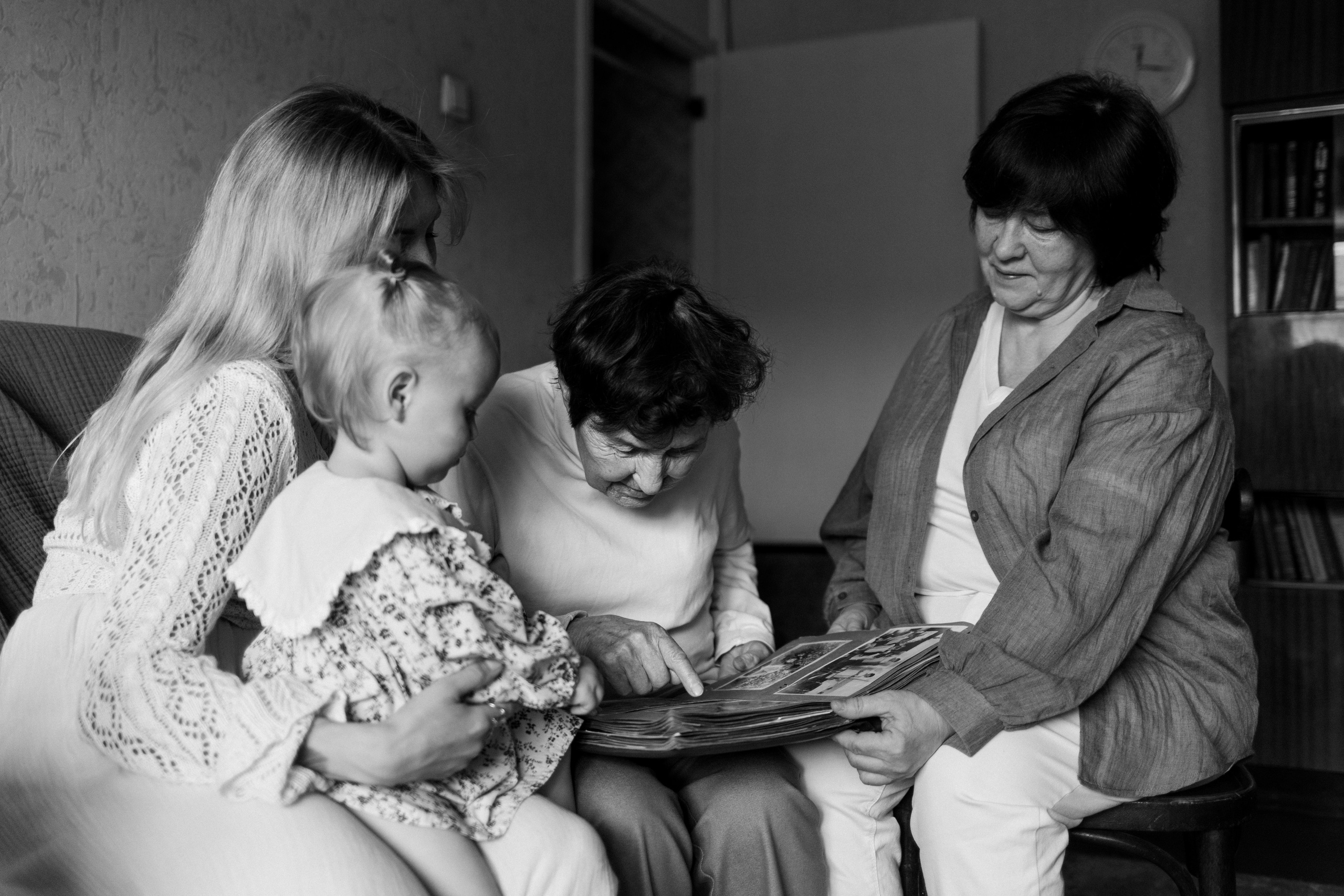 В гостях у прабабушки. Семейный фотограф Челябинск