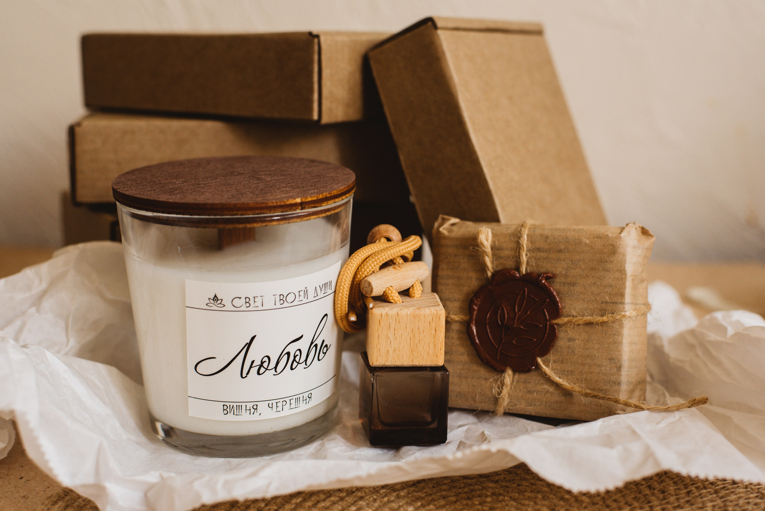 Свечи. Свет твоей души. Сайт портфолио