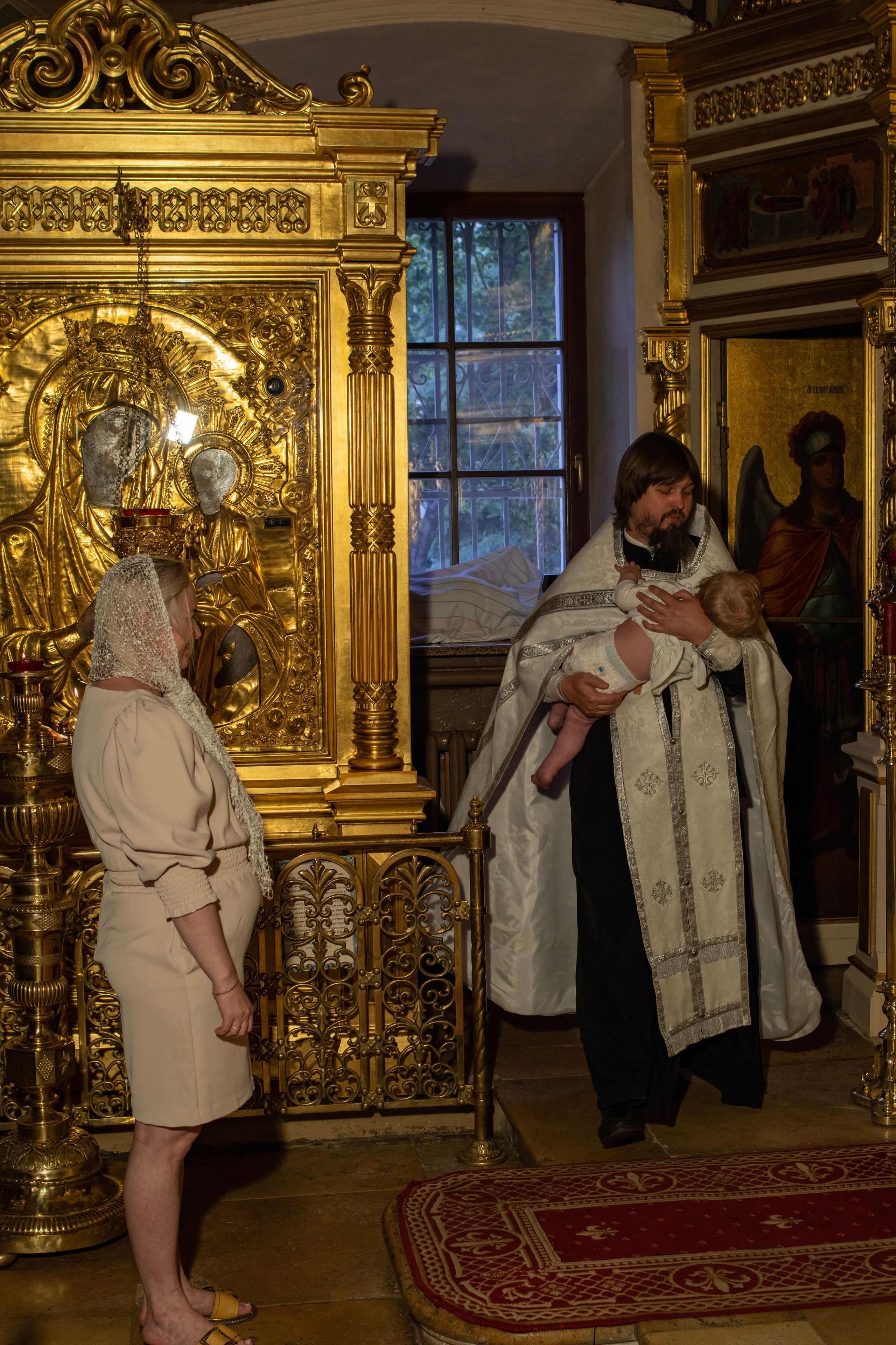 Крестины в Мячково. Семейный и детский фотограф Антон Зорин
