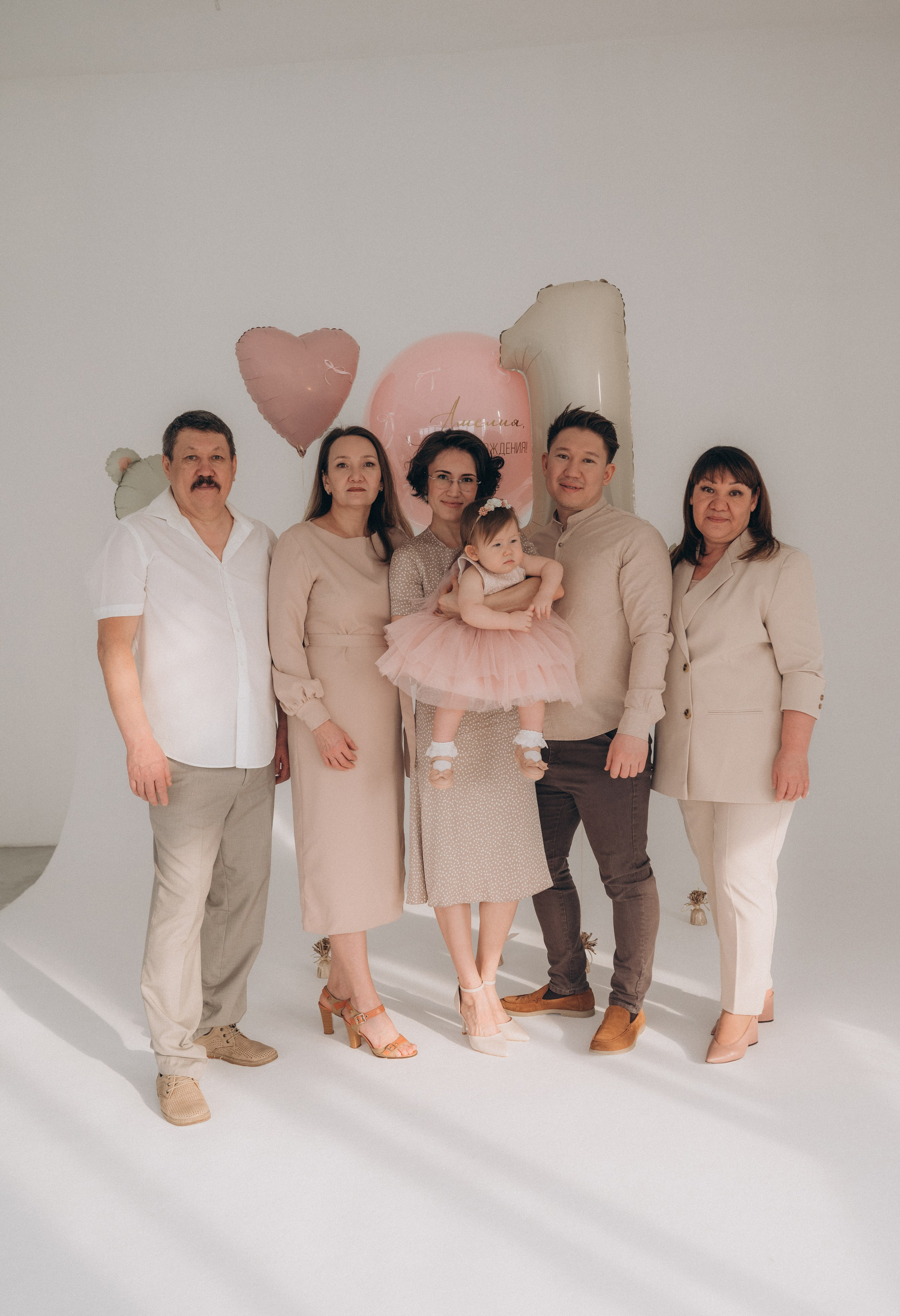 1 годик Амелии. Семейный фотограф Юлия Власова