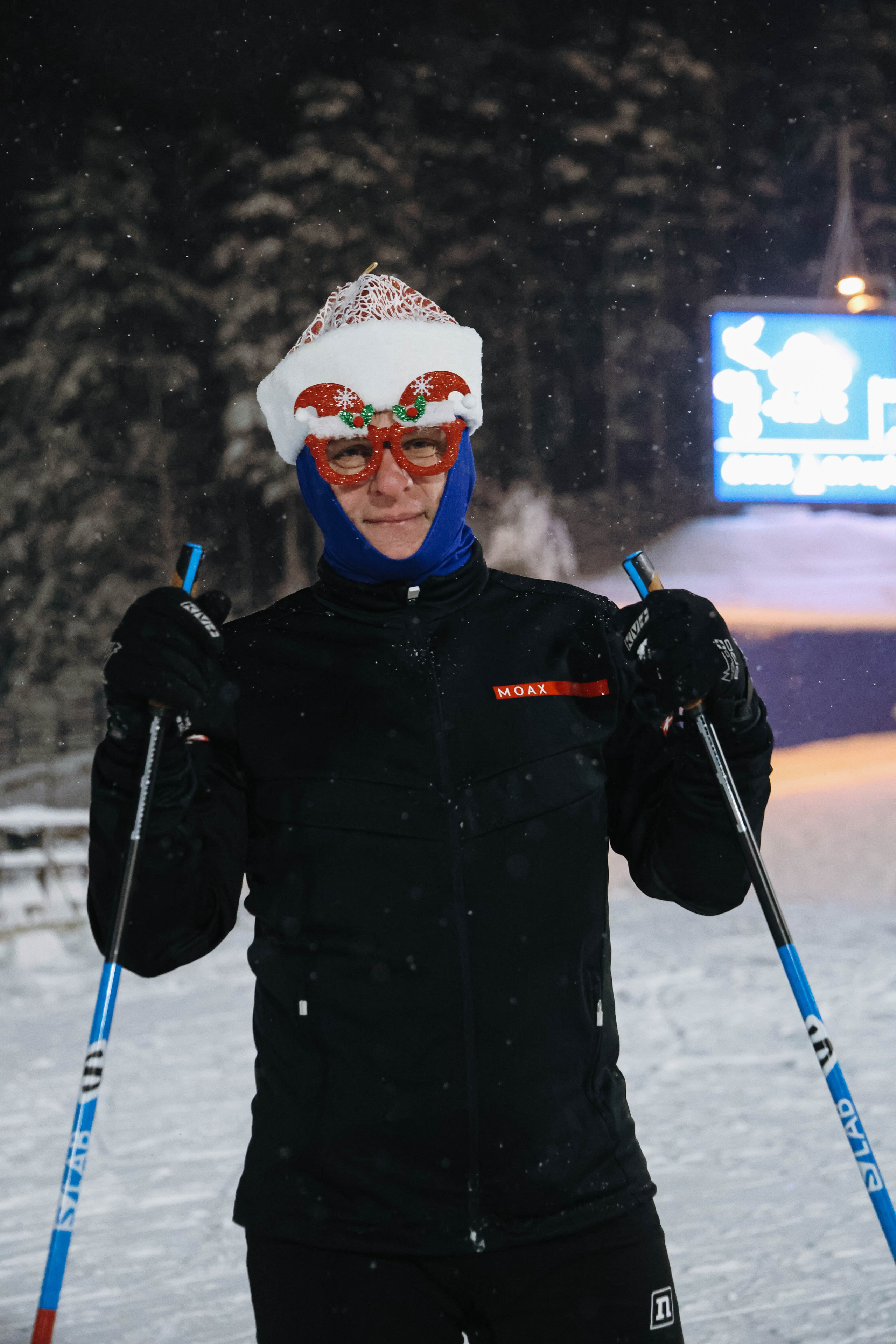 Новогодняя тренировка c NevSki. Спортивный фотограф в Санкт-Петербурге Анастасия Койчева