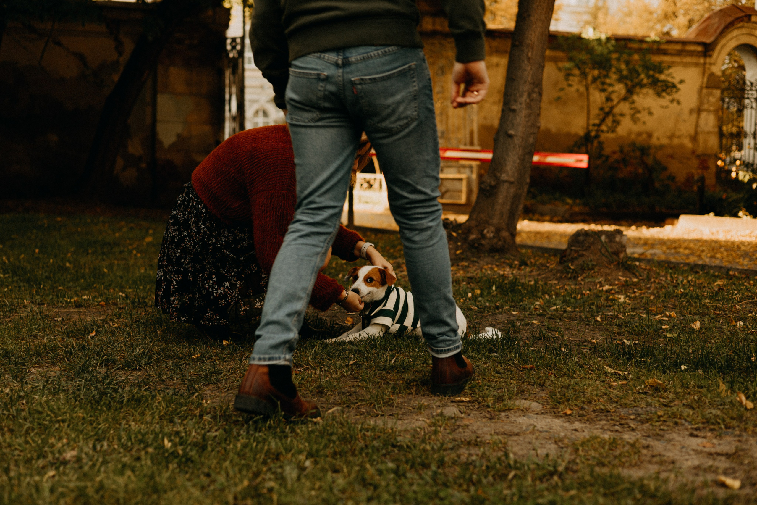 Прогулка втроём. Фотограф Настя Леонова