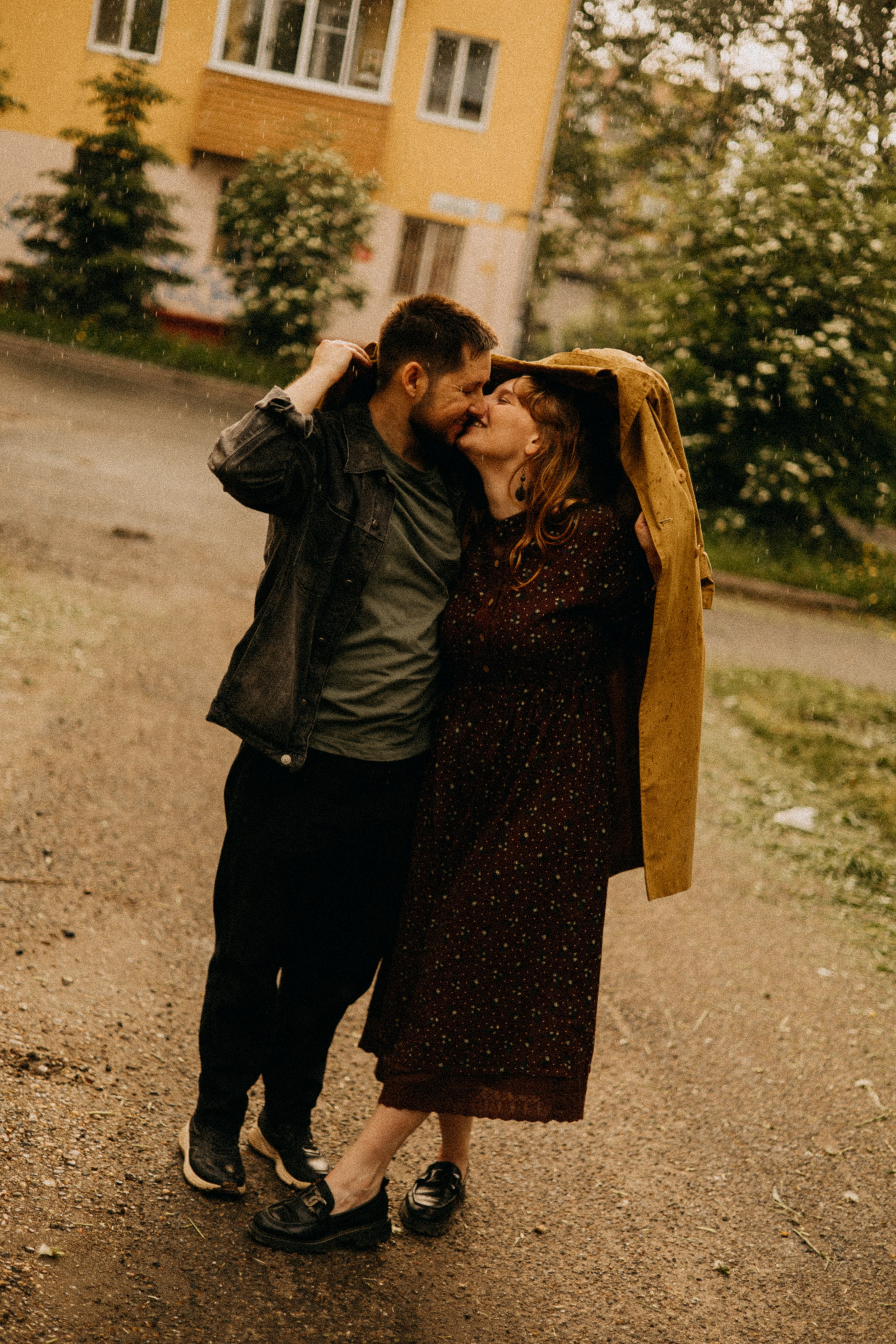 В дождь. Фотограф Настя Леонова