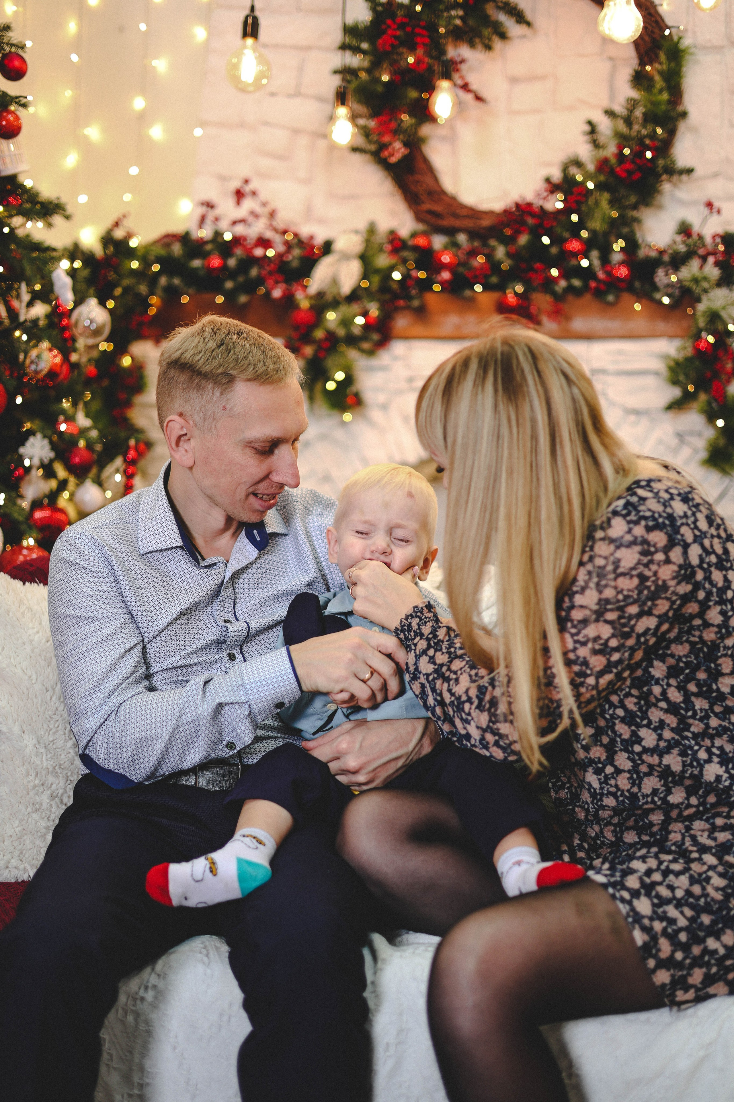 Новогодняя история «Мария и ее семья». Фотограф в Москве Анастасия Калинина