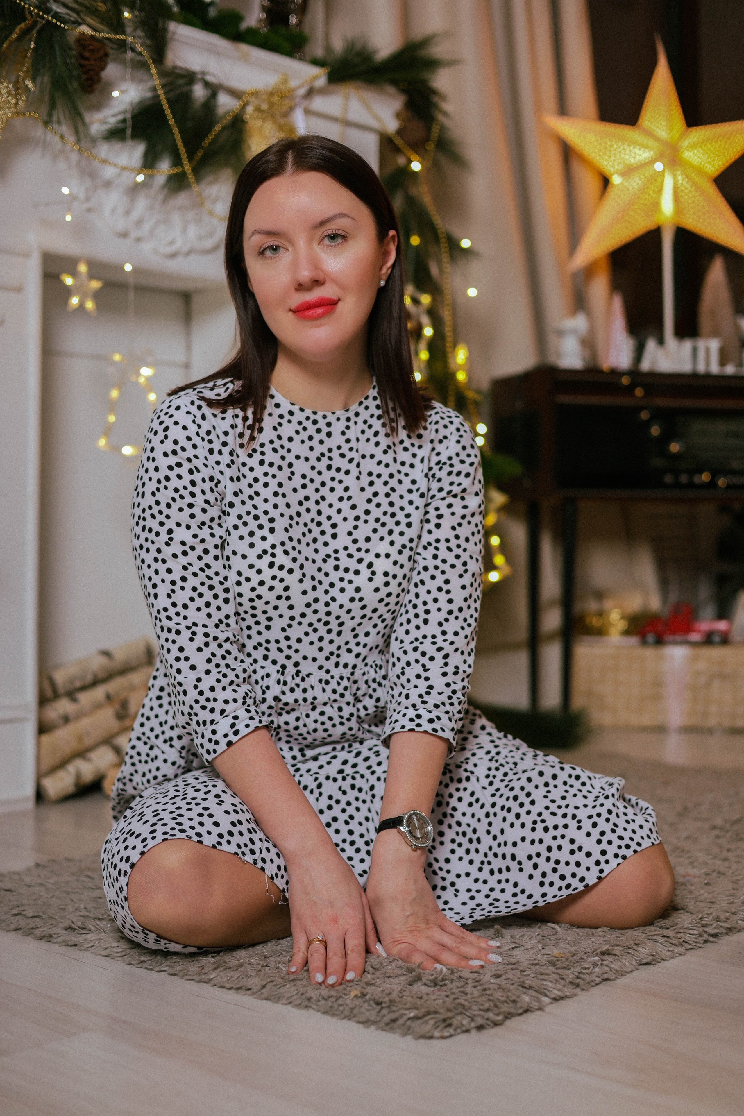 Новогодняя история «Мария и ее семья». Фотограф в Москве Анастасия Калинина