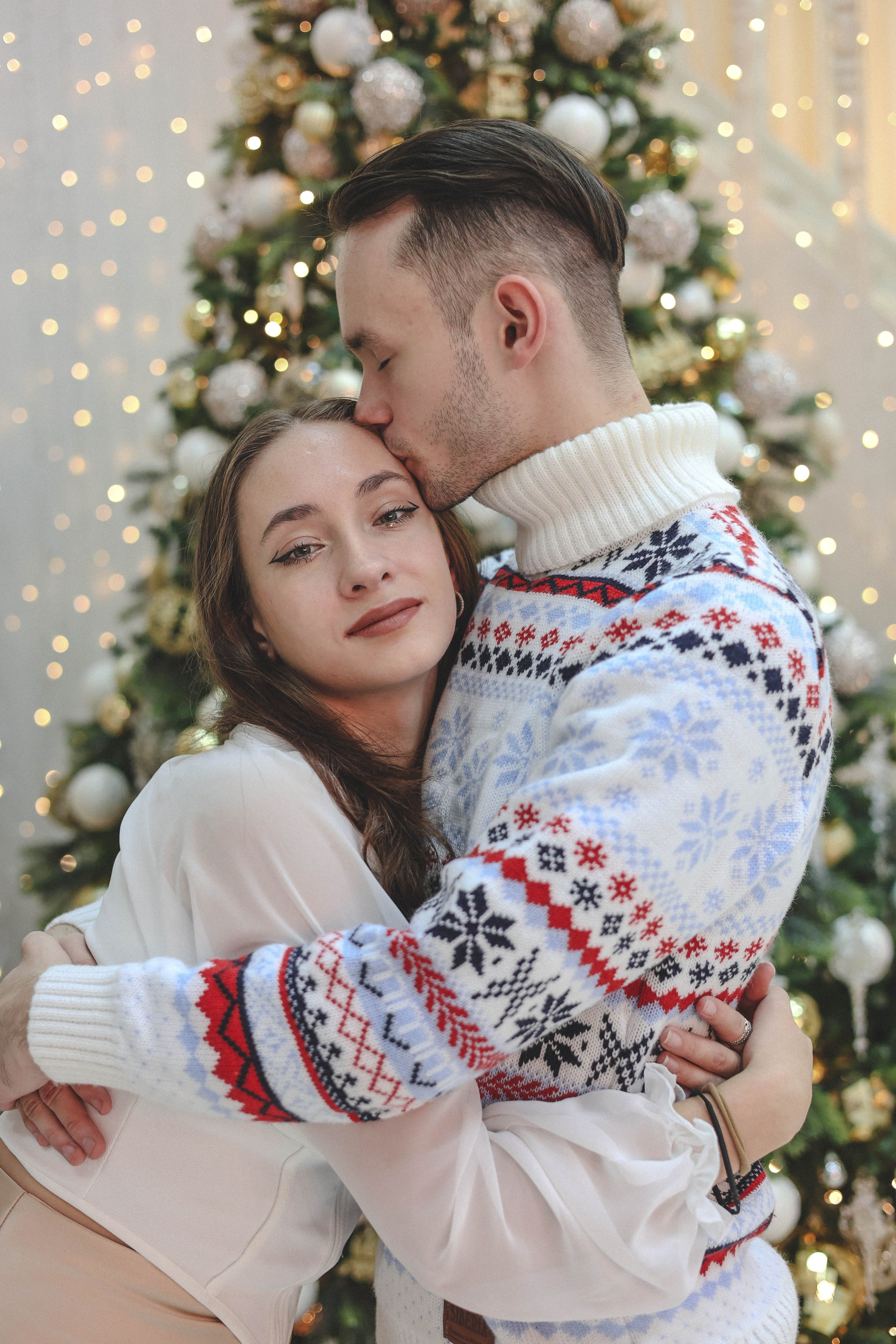 Новогодняя история «Ирина и ее семья». Фотограф в Москве Анастасия Калинина