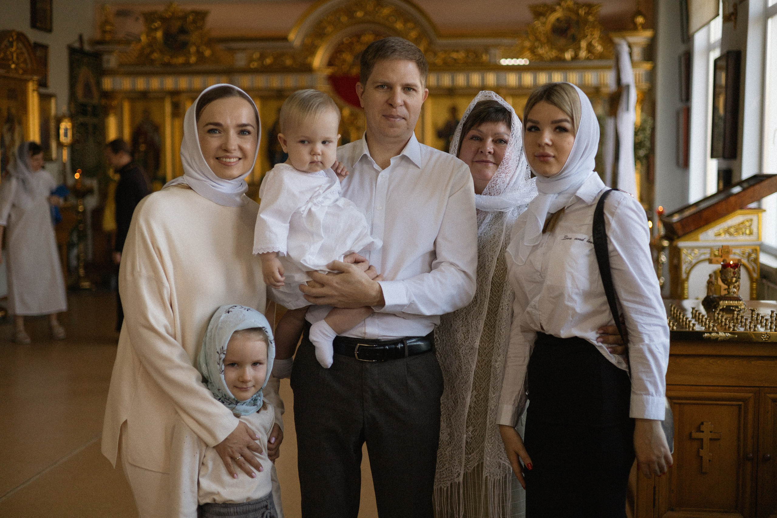 Крещение Лёвы. Фотограф в г. Чита