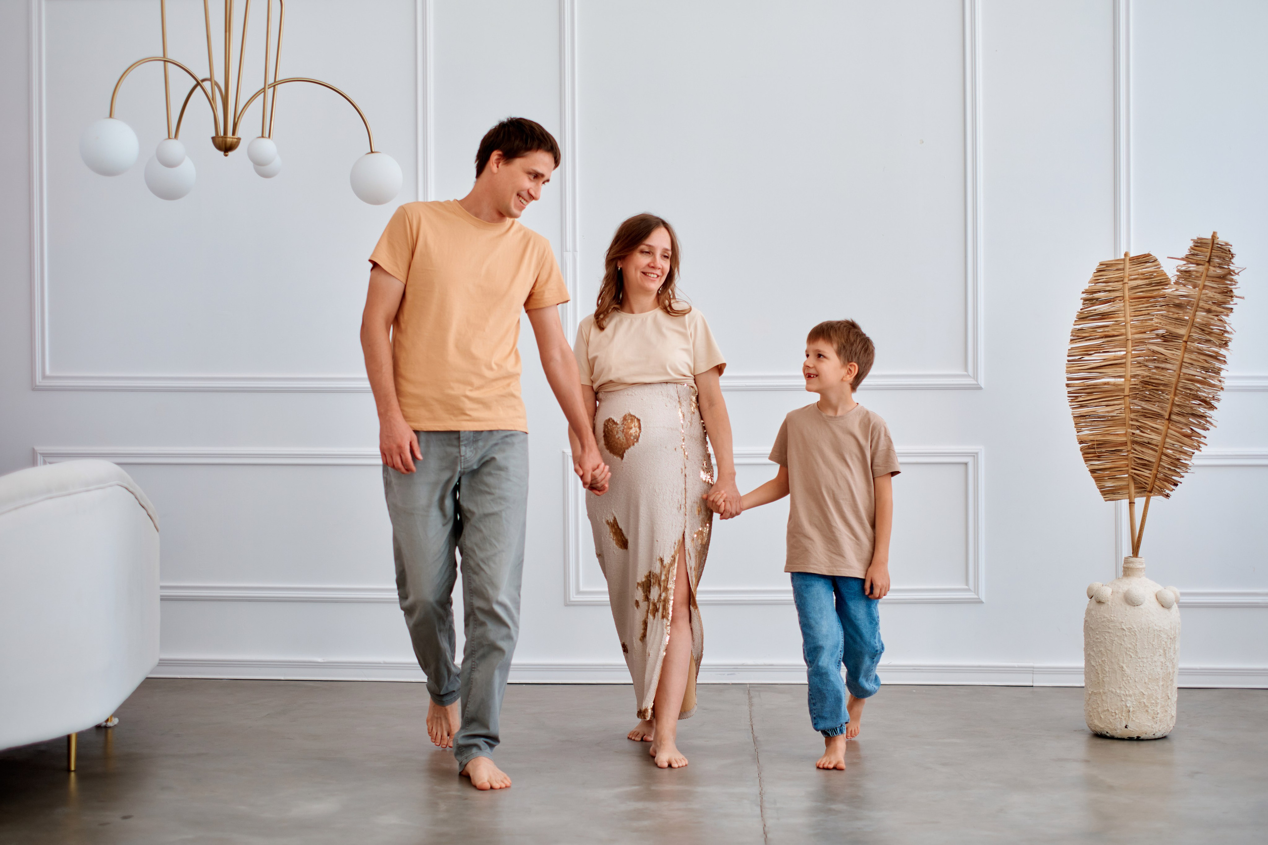 Семейная фотосессия. Студия Luch. Фотограф Таганрог Анна Трайжон