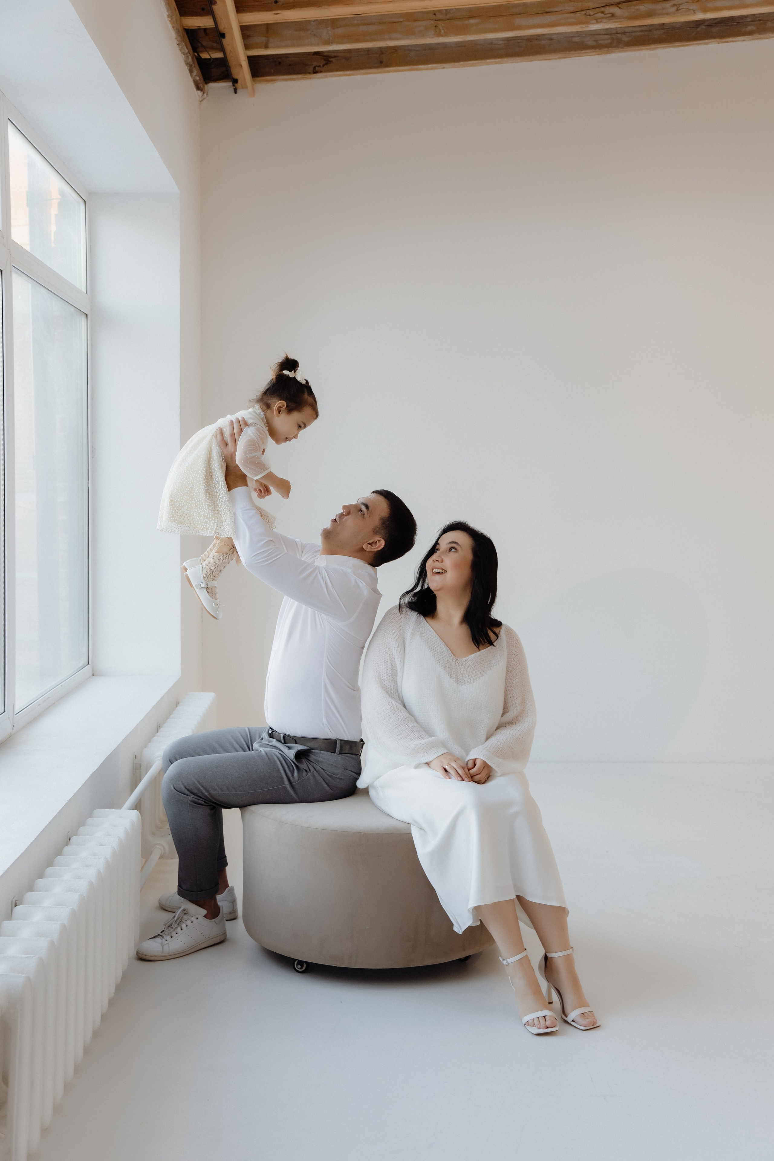 Николай, Зарина и Кира. Семейный и свадебный фотограф в Челябинске Мария Леонтьева