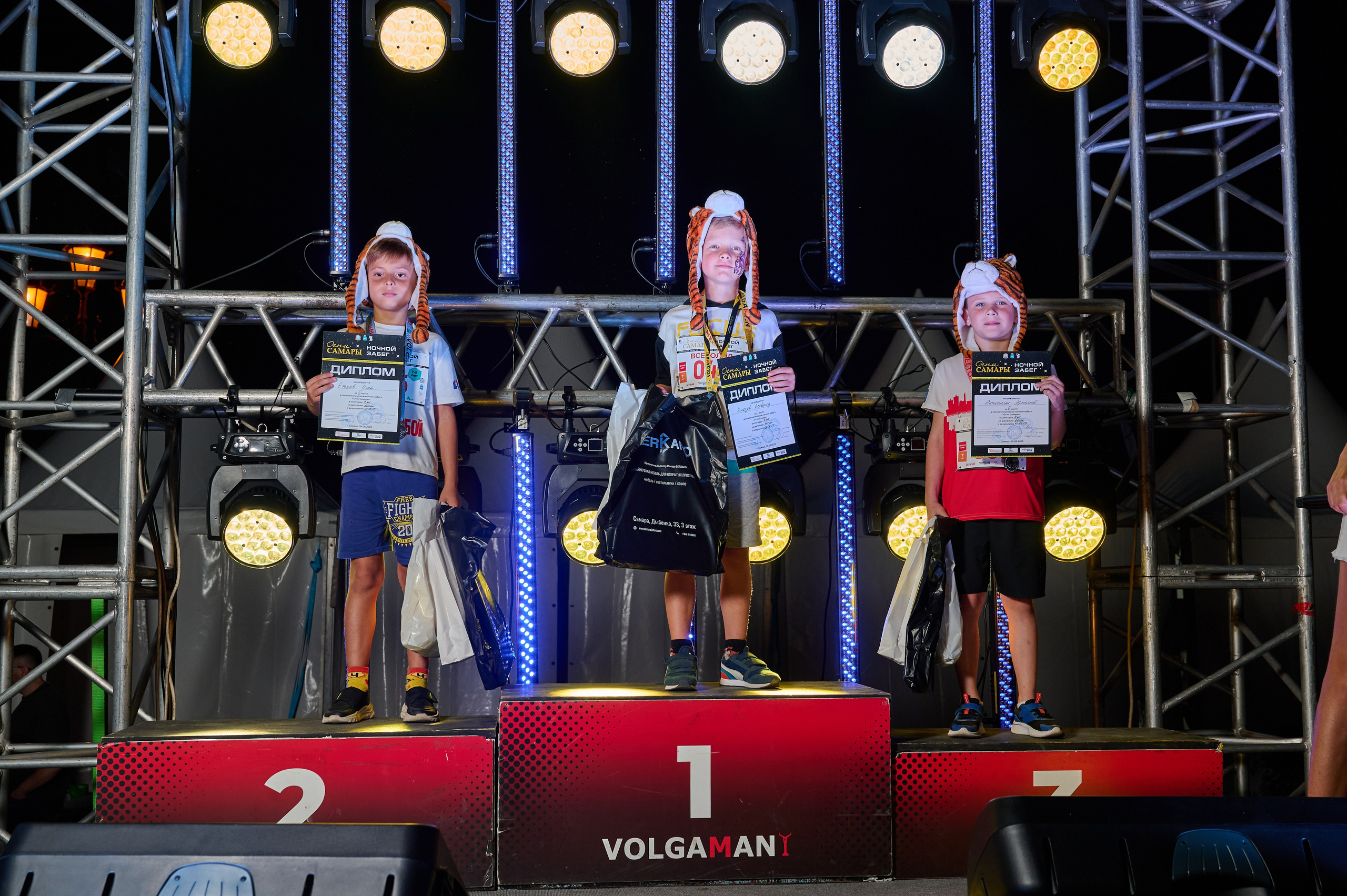 Огни Самары (ночной забег). Фотограф в Самаре