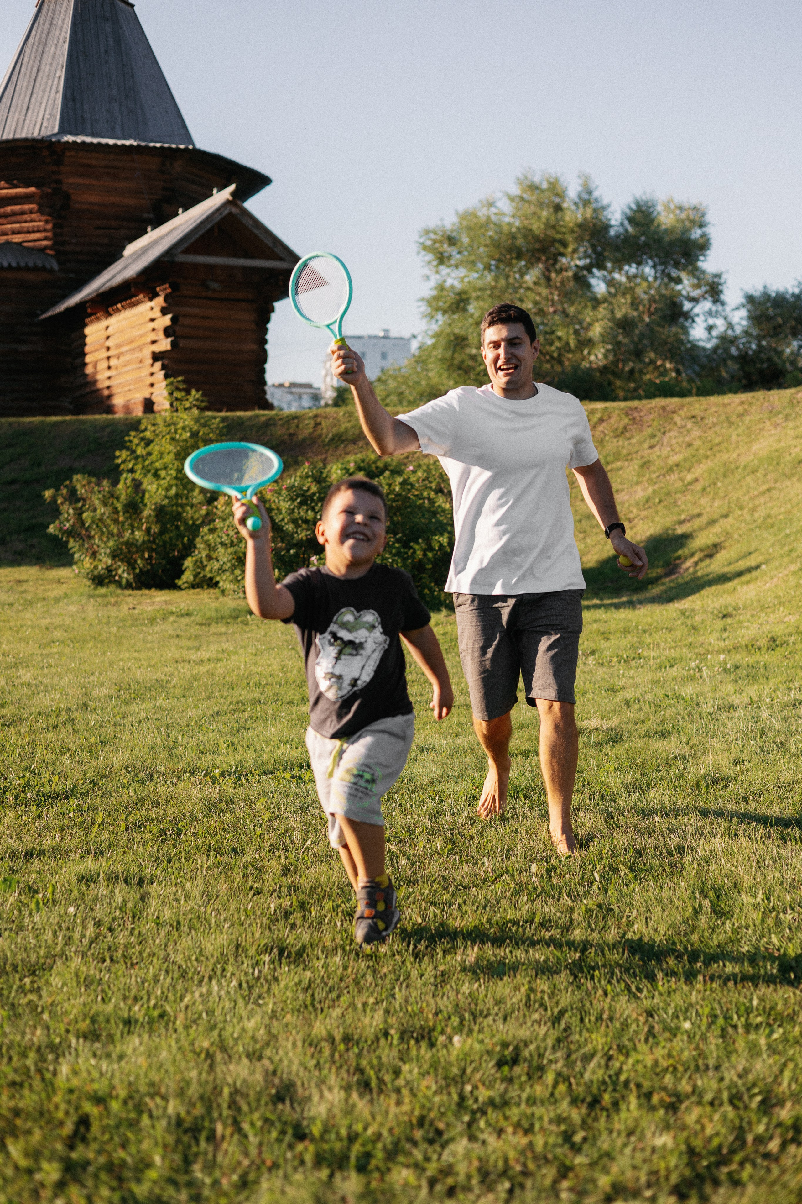 Семейная фотосессия в парке Коломенское. Портретный и семейный фотограф в Москве Мария Рослякова