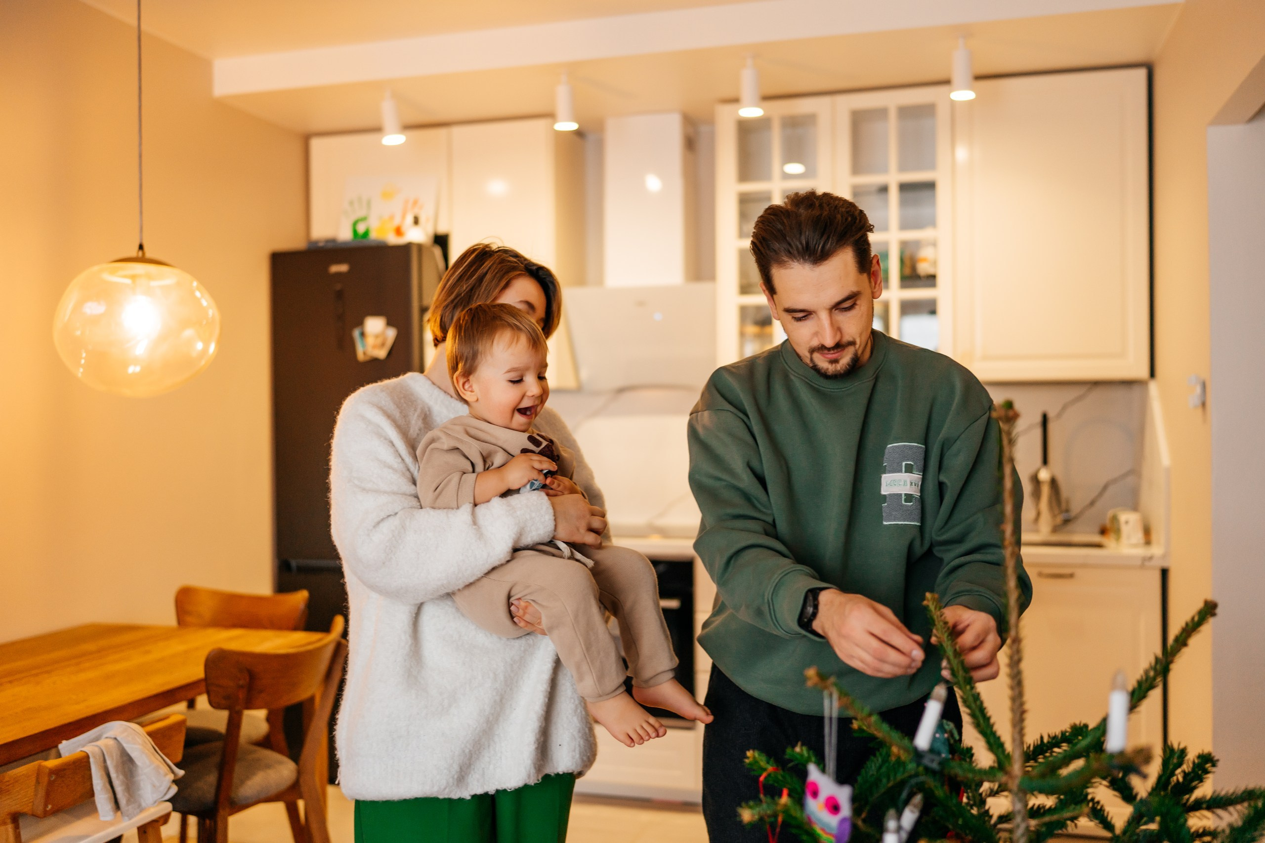 Новогодняя история. Ярослав, Дима и Галина. Семейный фотограф в Москве Ирина Жур