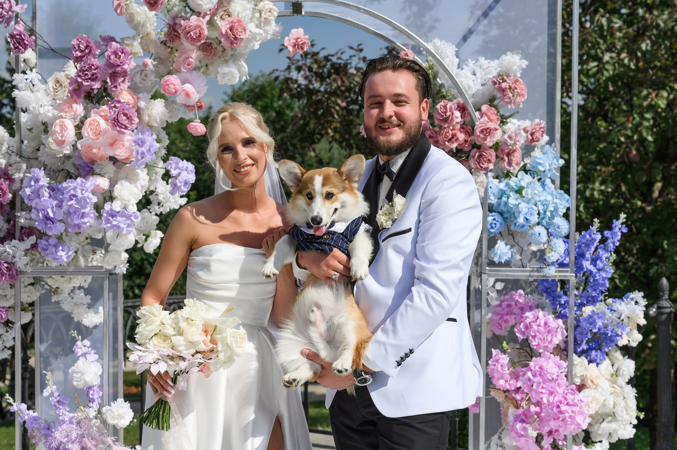 Свадебная фотосессия в Марриотт Империал Плаза. Свадебный фотограф Москва Юрий Кульман