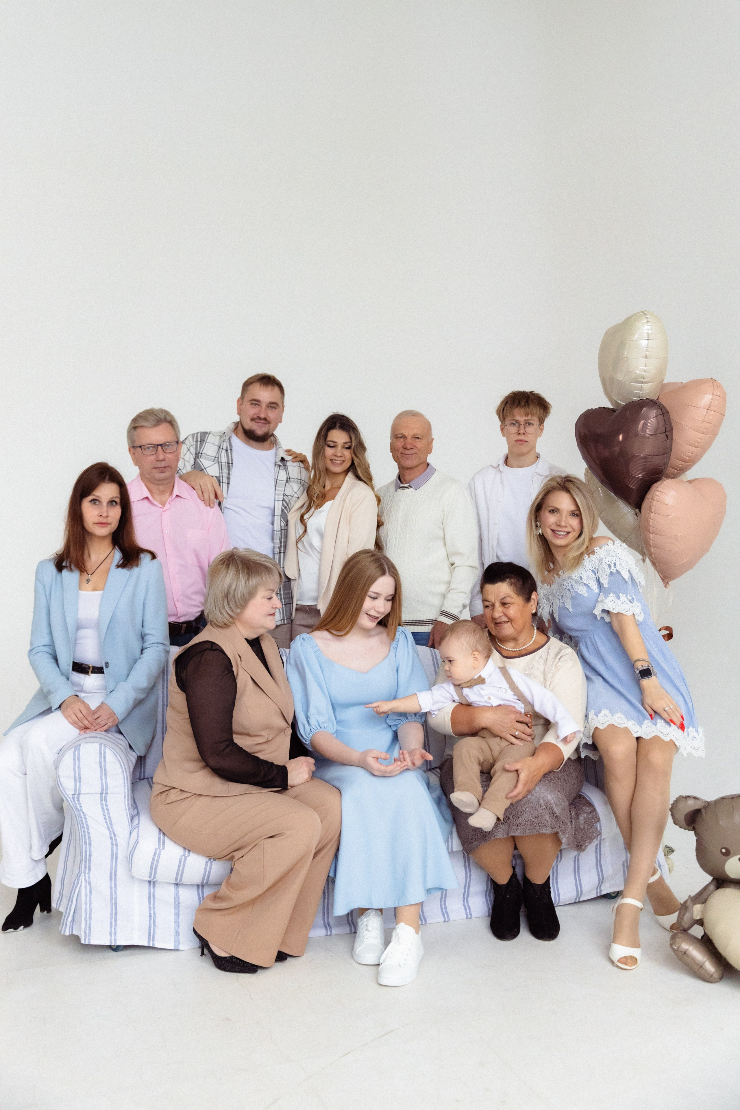 Вся семья в сборе. Фотограф в Нижнем Новгороде Воробьева Анжела