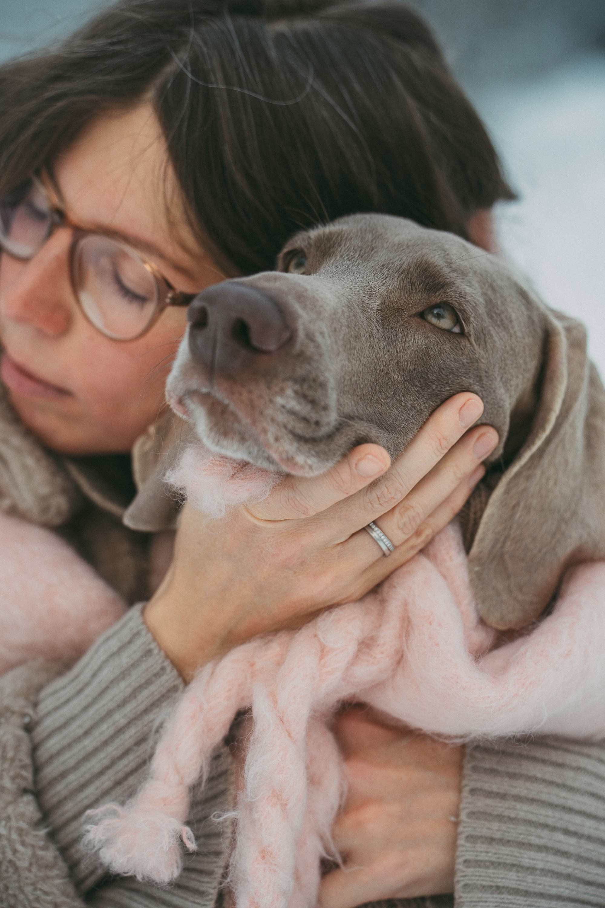 Лена и Фанни. Фотограф анималист в Москве и Санкт-Петербурге Свиридова Анна