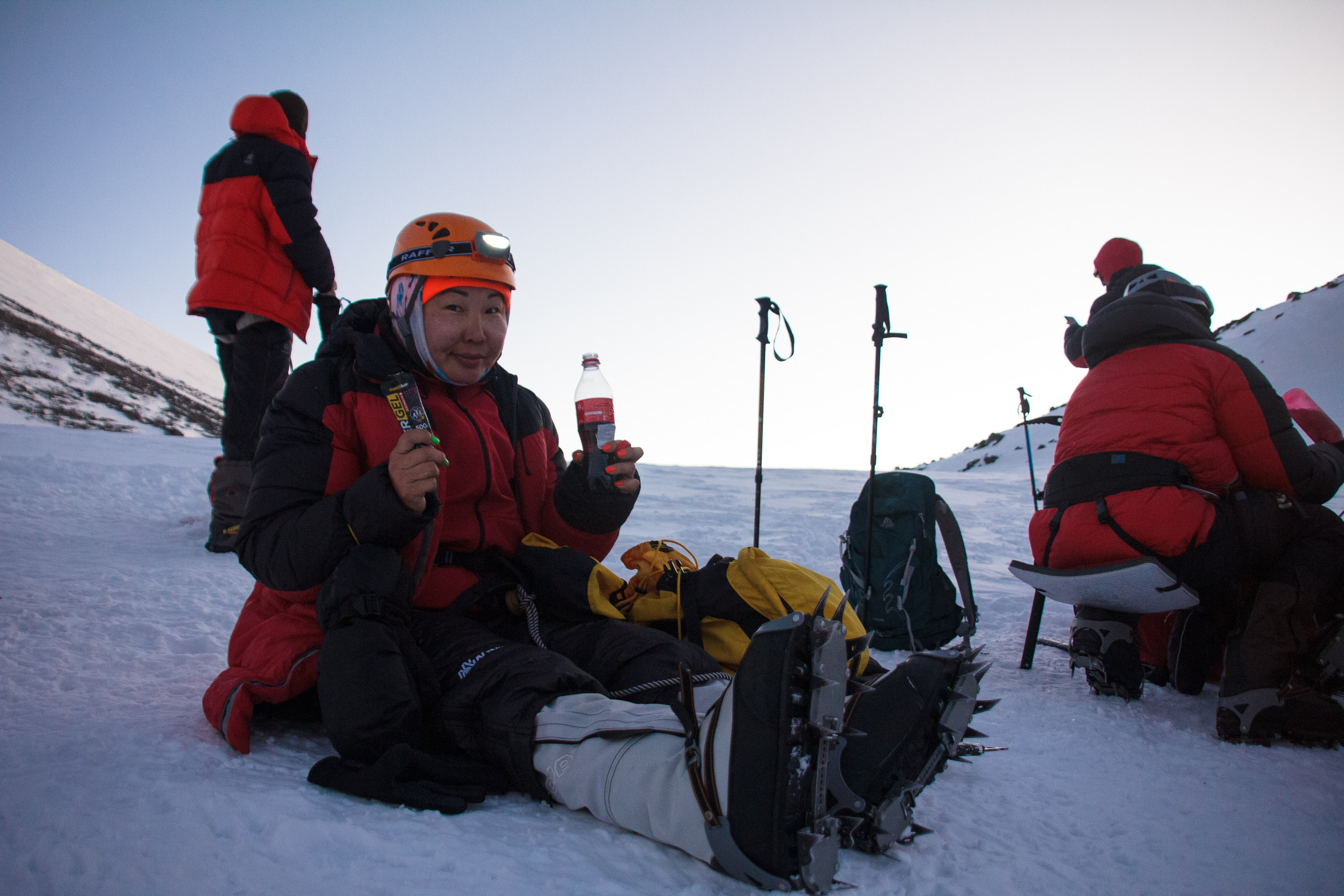 Восхождение на Эльбрус (пример съемки). Фотограф Котий Даниил
