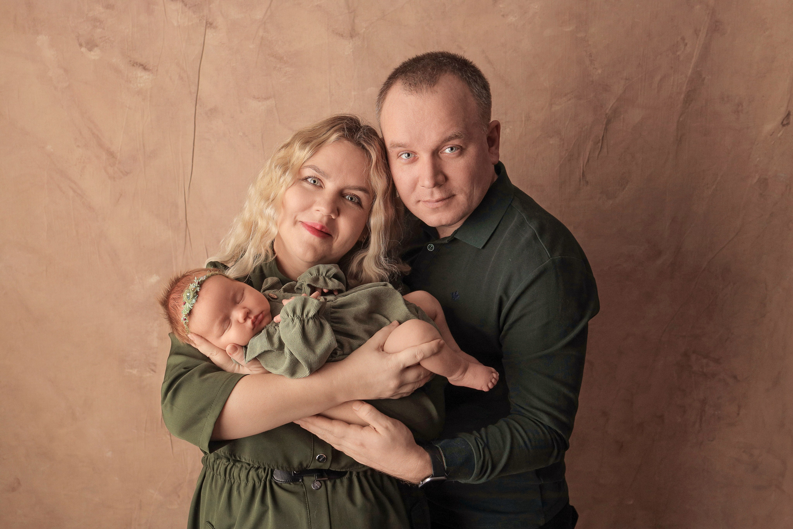 Полина, 3 недельки. Фотограф новорожденных в Новокузнецке Анна Горошникова
