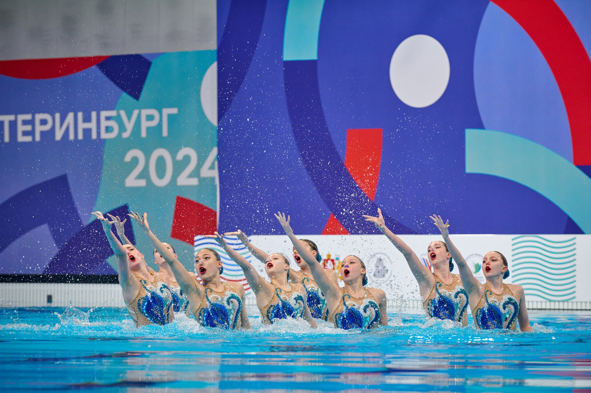 Чемпионат России Синхронное плавание 2024. Мезенцев Евгений фотограф