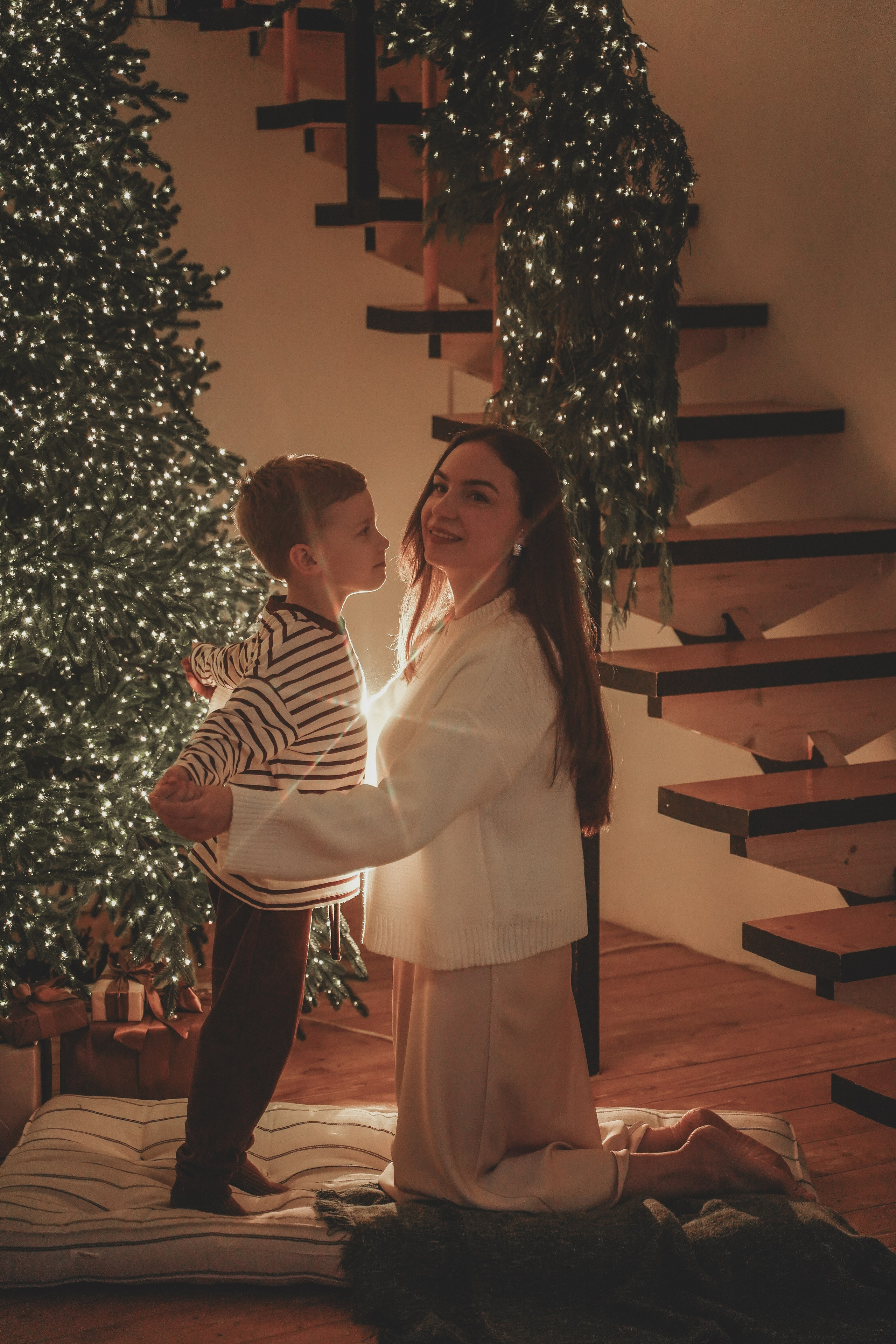 Новогодняя ночная фотосессия. Семейный и женский фотограф в Краснодаре Анастасия Приймак