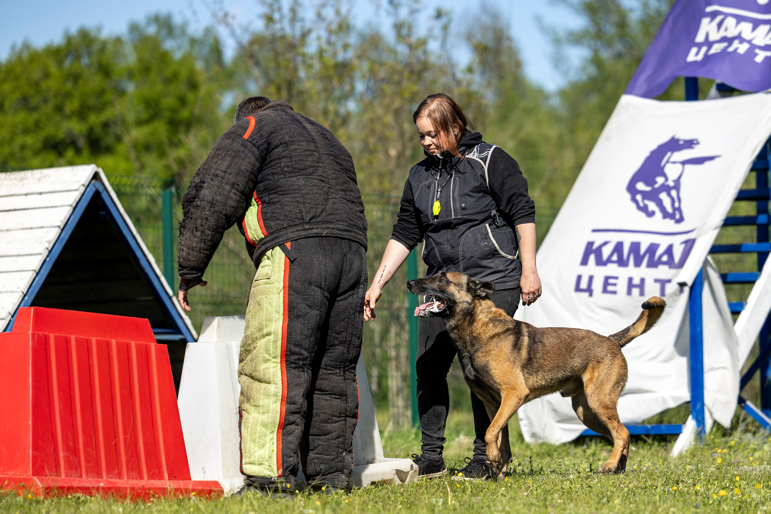 Испытания по мондьорингу в Нижнем Новгороде. Фотограф-анималист Анна Маринич