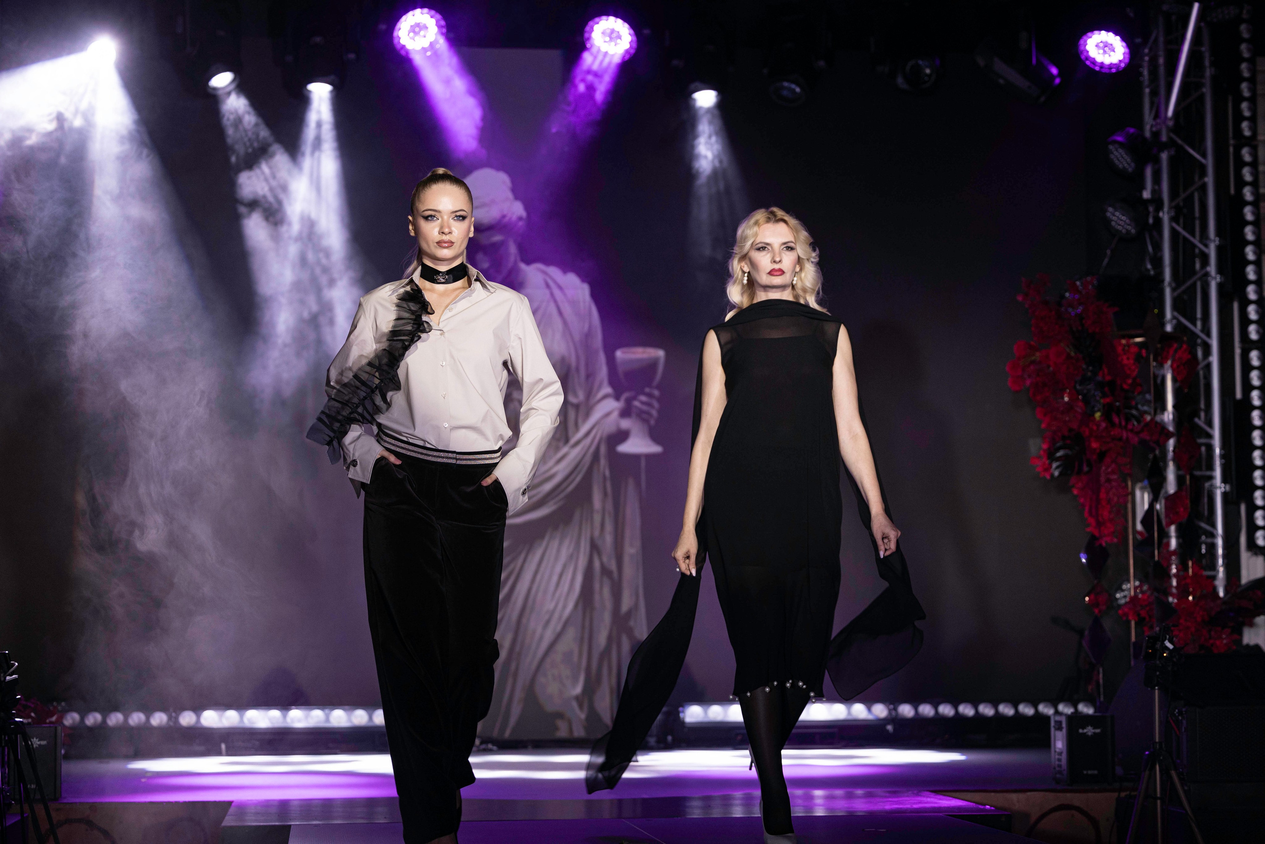 Модный показ «ИСКУШЕНИЕ» Казино Шамбала. Фотограф Olya Posnimay