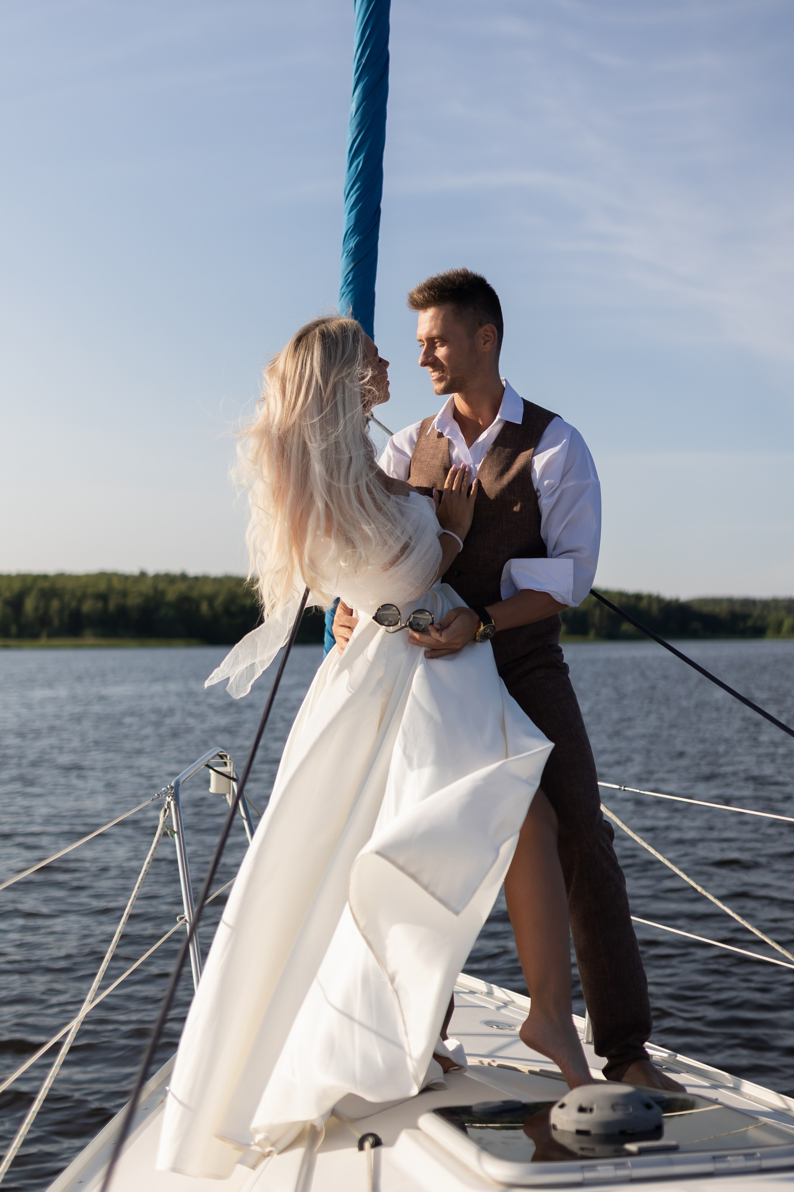 Прогулка на яхте. Фотограф Абакумова Анастасия