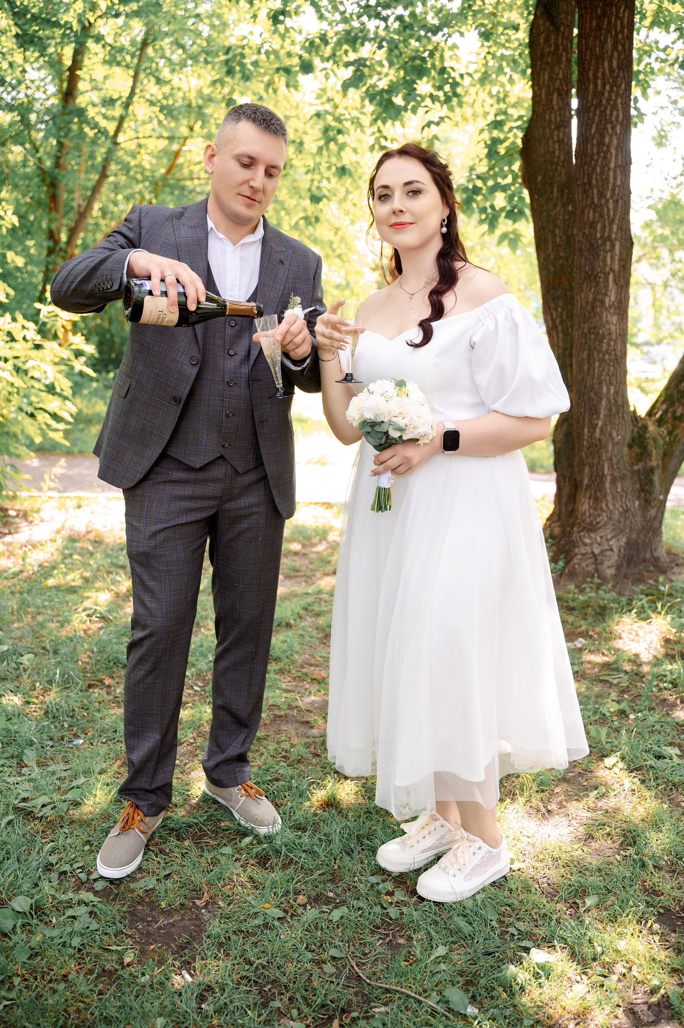 Свадьба Сергея и Елизавета. Семейный, свадебный, школьный фотограф в Железногорске Целуев Андрей