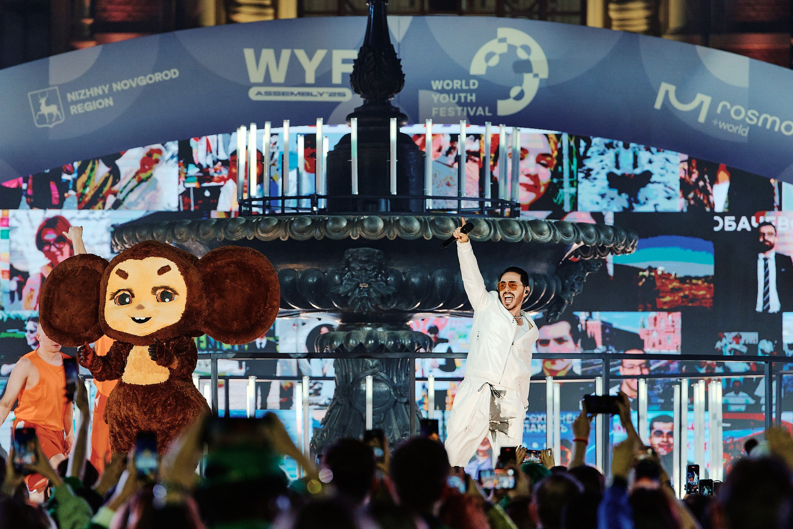 Слет фестиваля молодежи 2025. Репортажная съемка в Москве