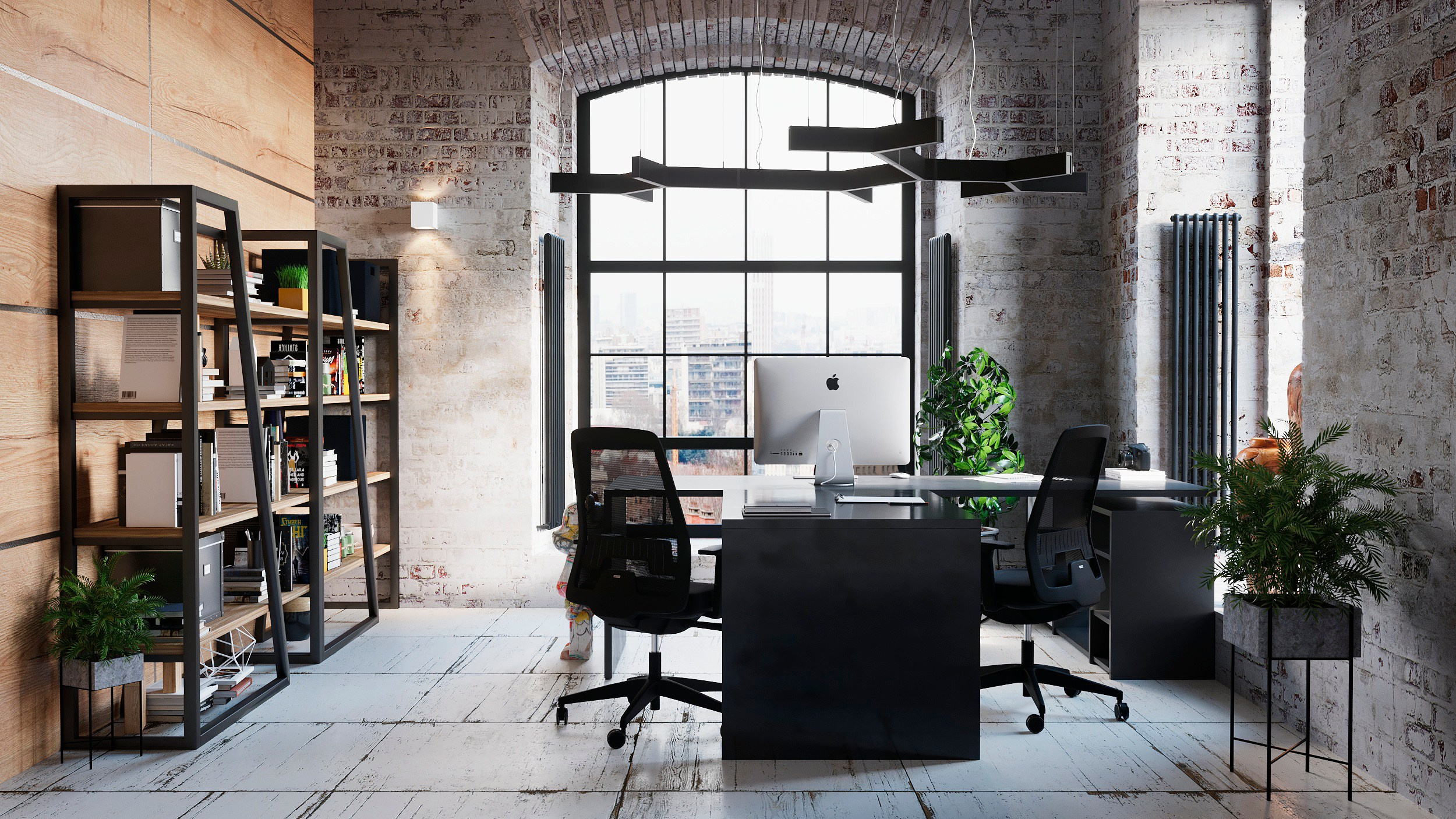 Офис Chipselect. Клиент APro architecture. Евгений Пырков — 3d визуализатор интерьеров и экстерьеров России