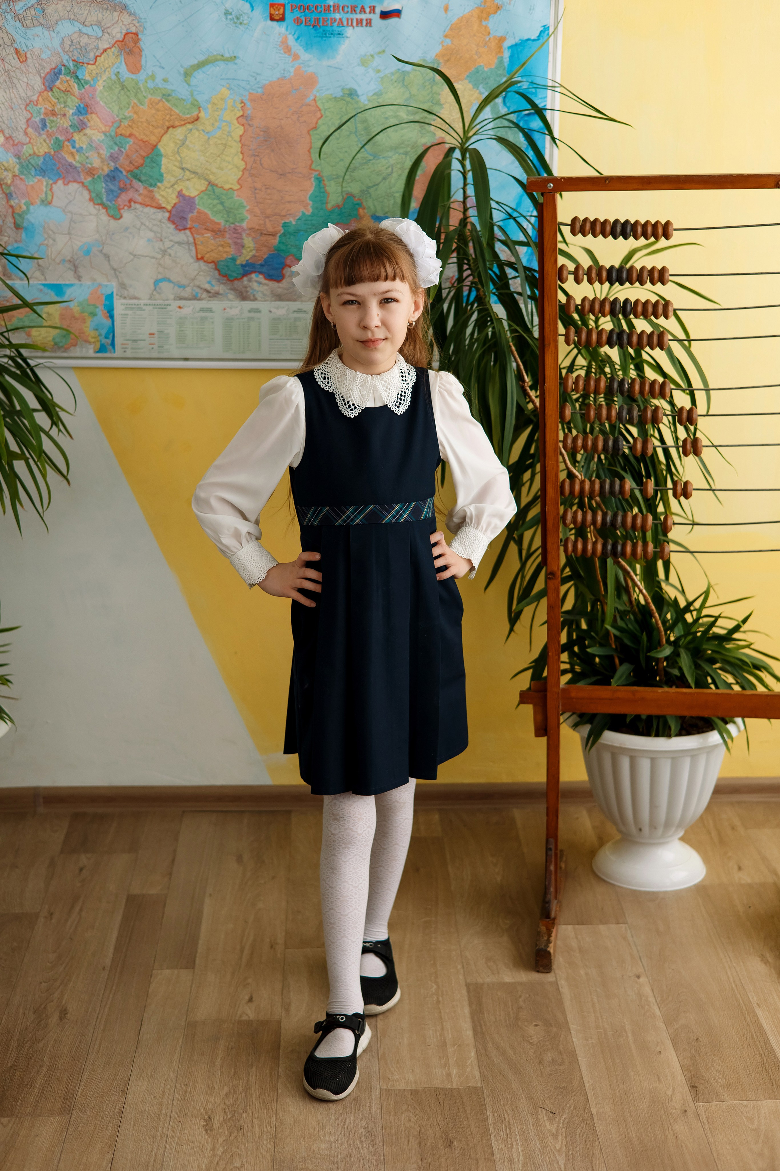 4 класс с. Барабаш. Фотограф Любовь Корниенко, Примоский край