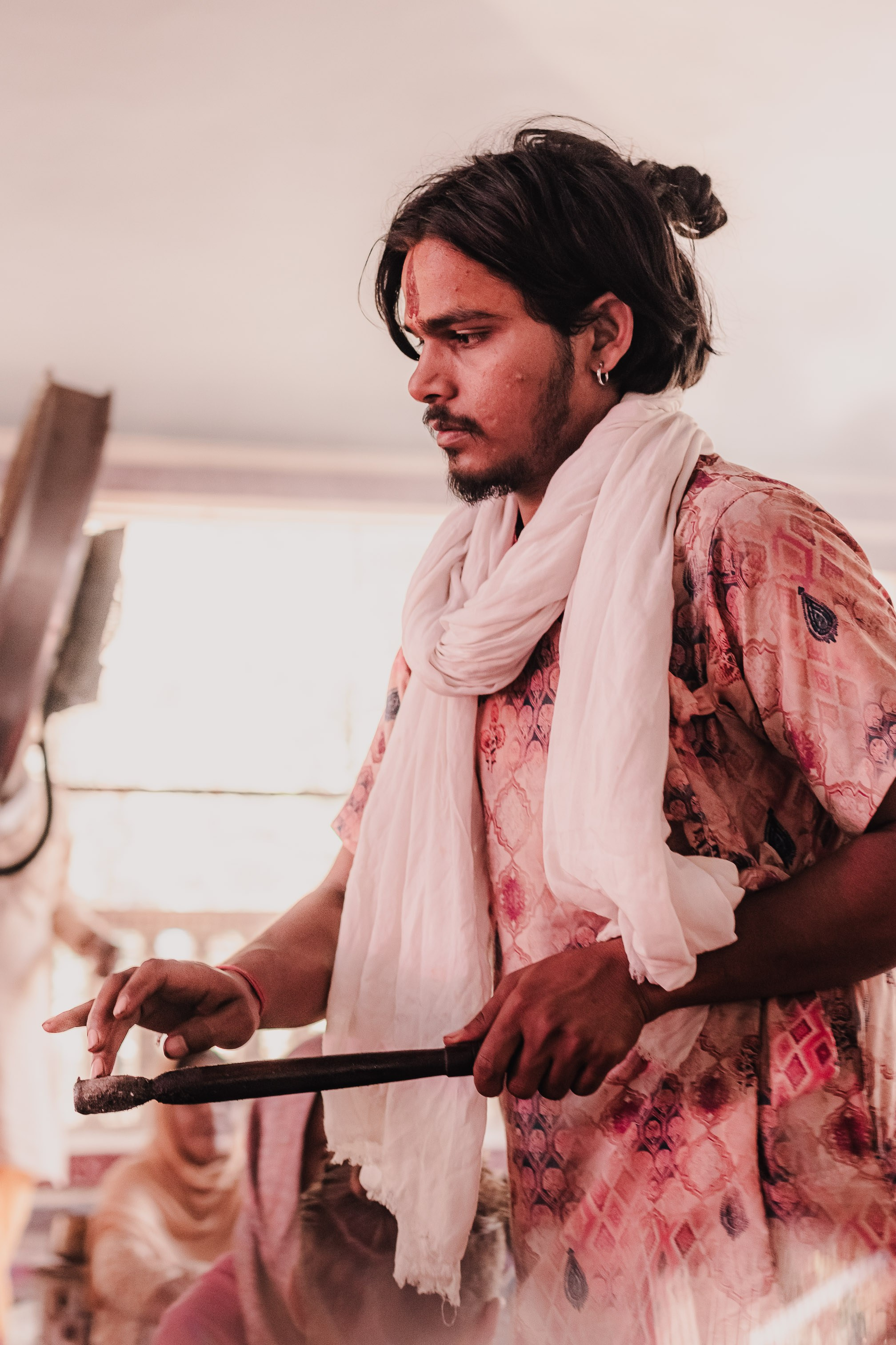 Navaratri yajna at Devraha Baba Ji ashram. Мариам Багдасарян