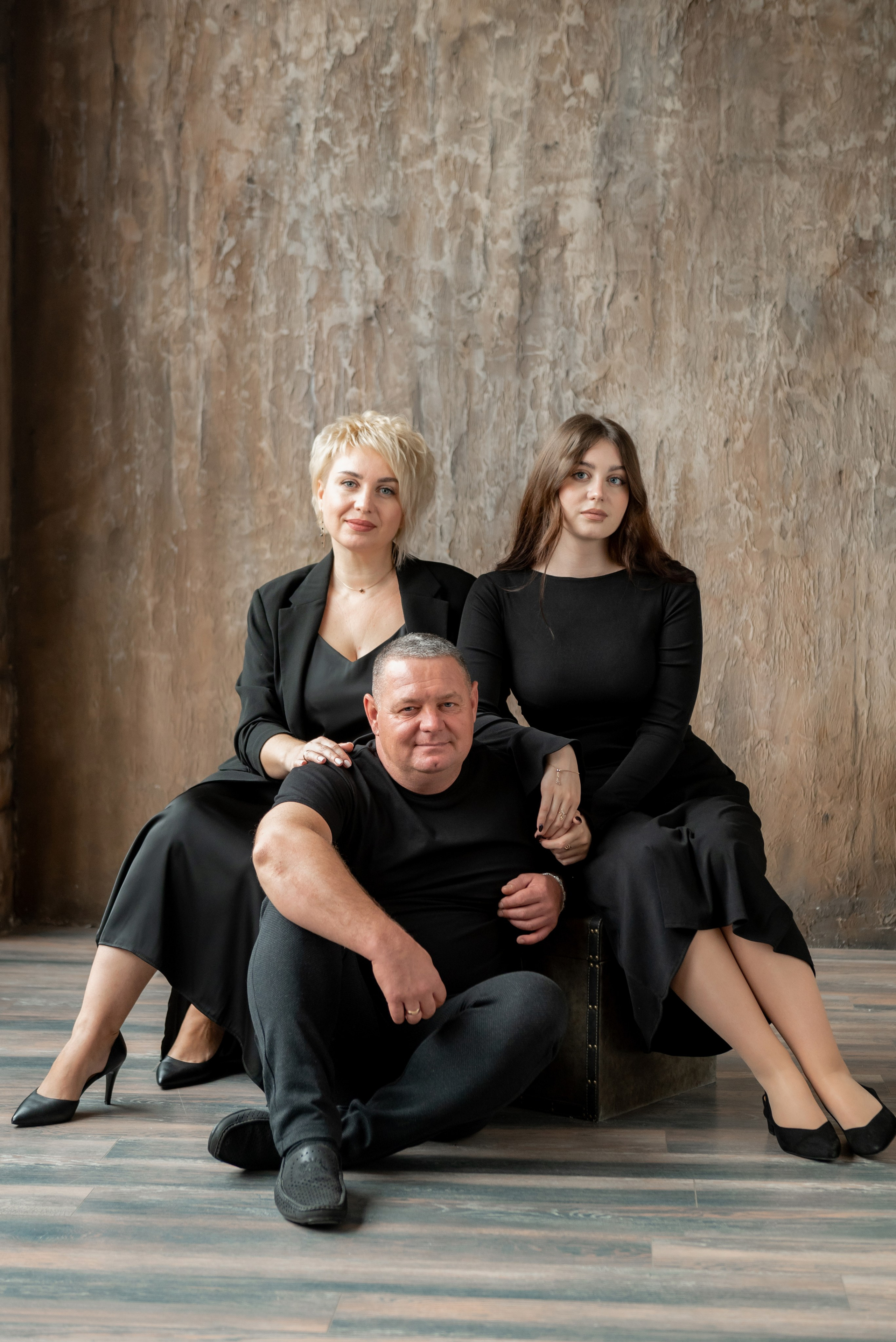 Евгений Катя и Виолетта. Семейный фотограф Ирина Сгибнева