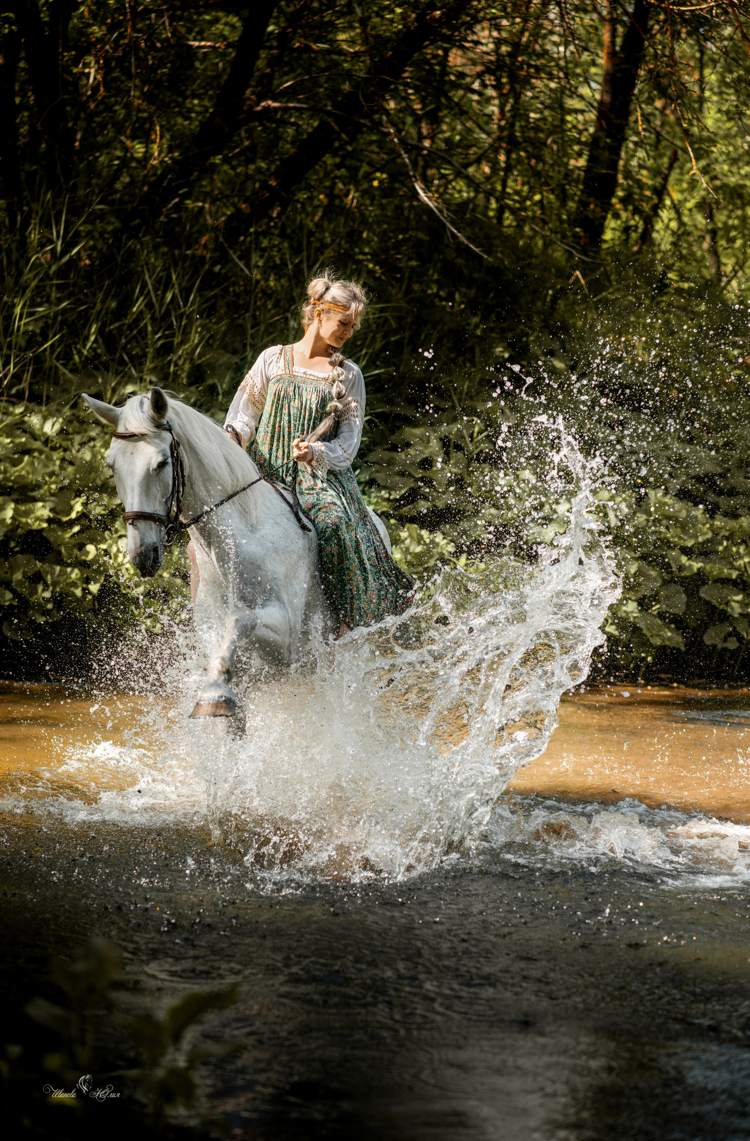 Наташа и Лайма. Конный фотограф в Саратове Юлия Иванова