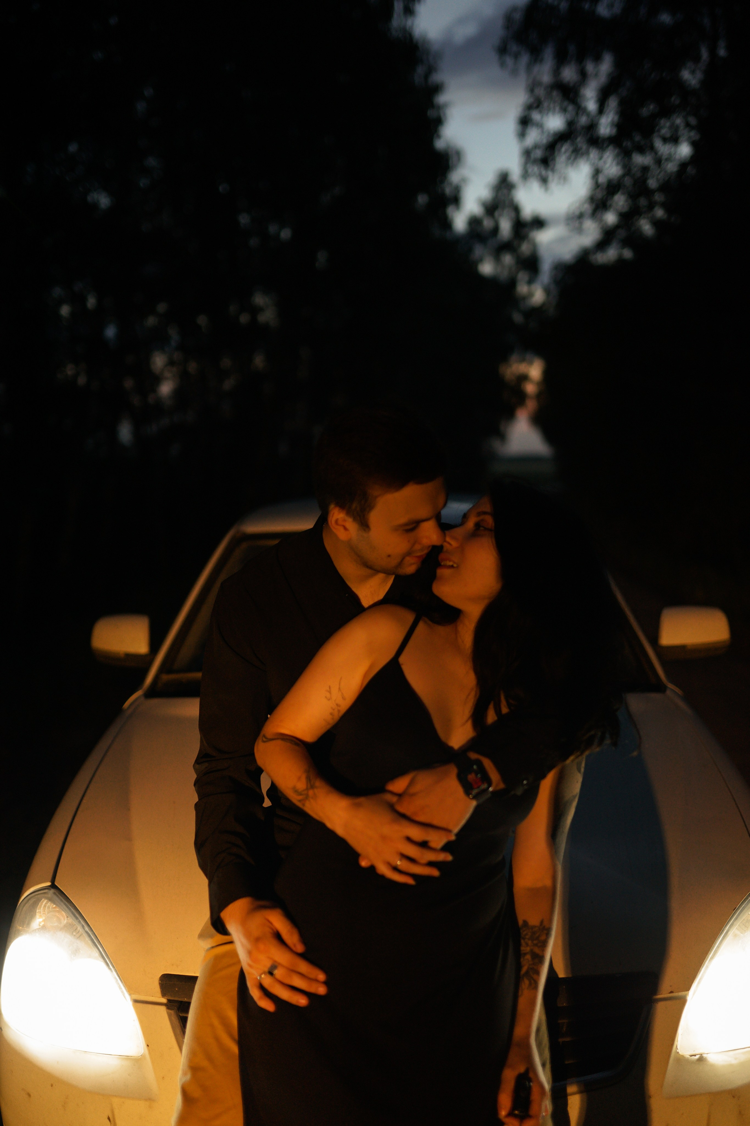 Поздний закат